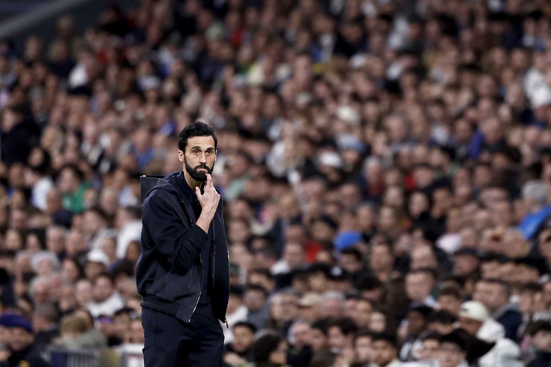 Álvaro Arbeloa, técnico del Real Madrid.