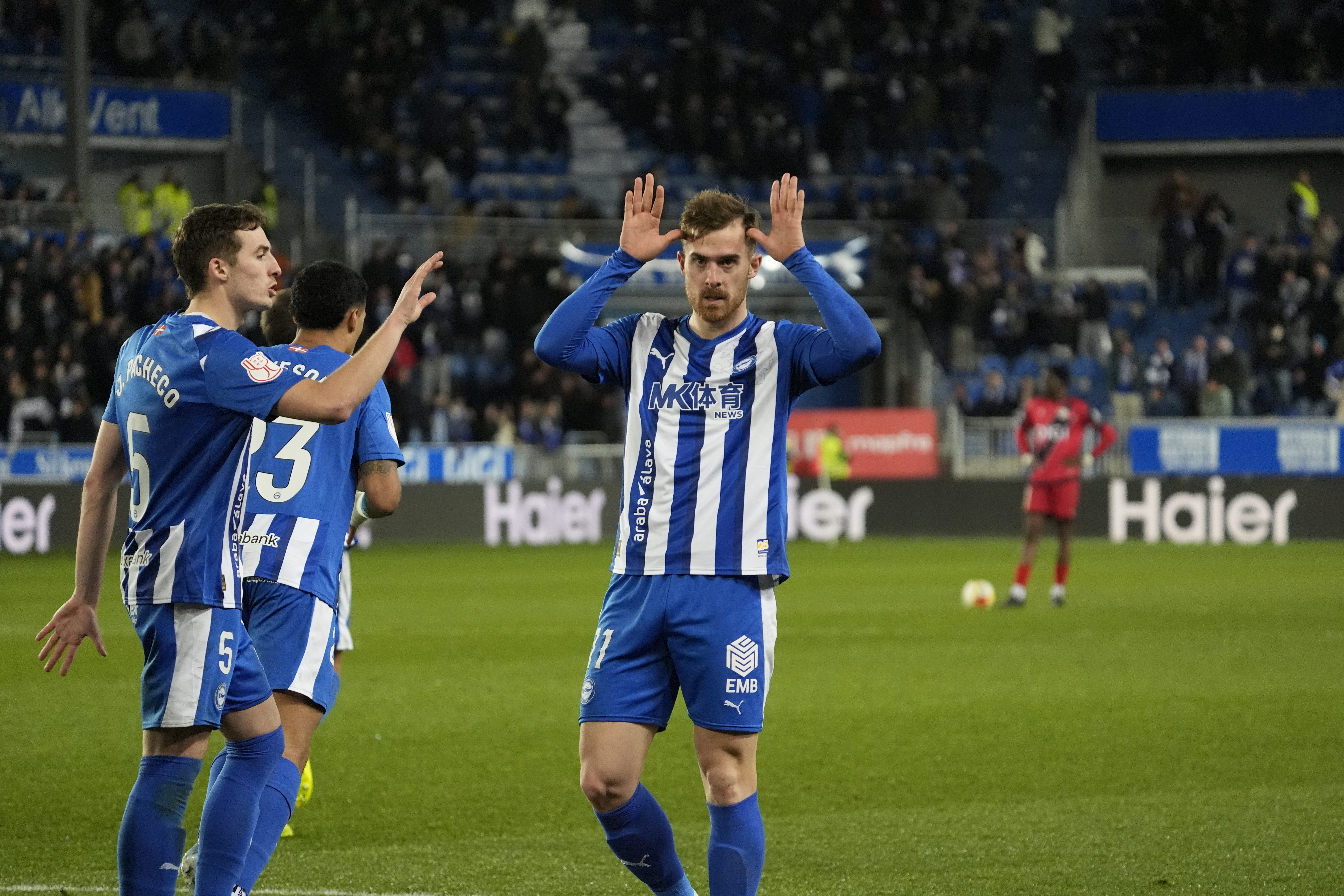 14/01/26 PARTIDO DE OCTAVOS DE FINAL DE LA COPA DEL REY
 ALAVES - RAYO VALLECANO
ALEGRIA TONI MARTINEZ 