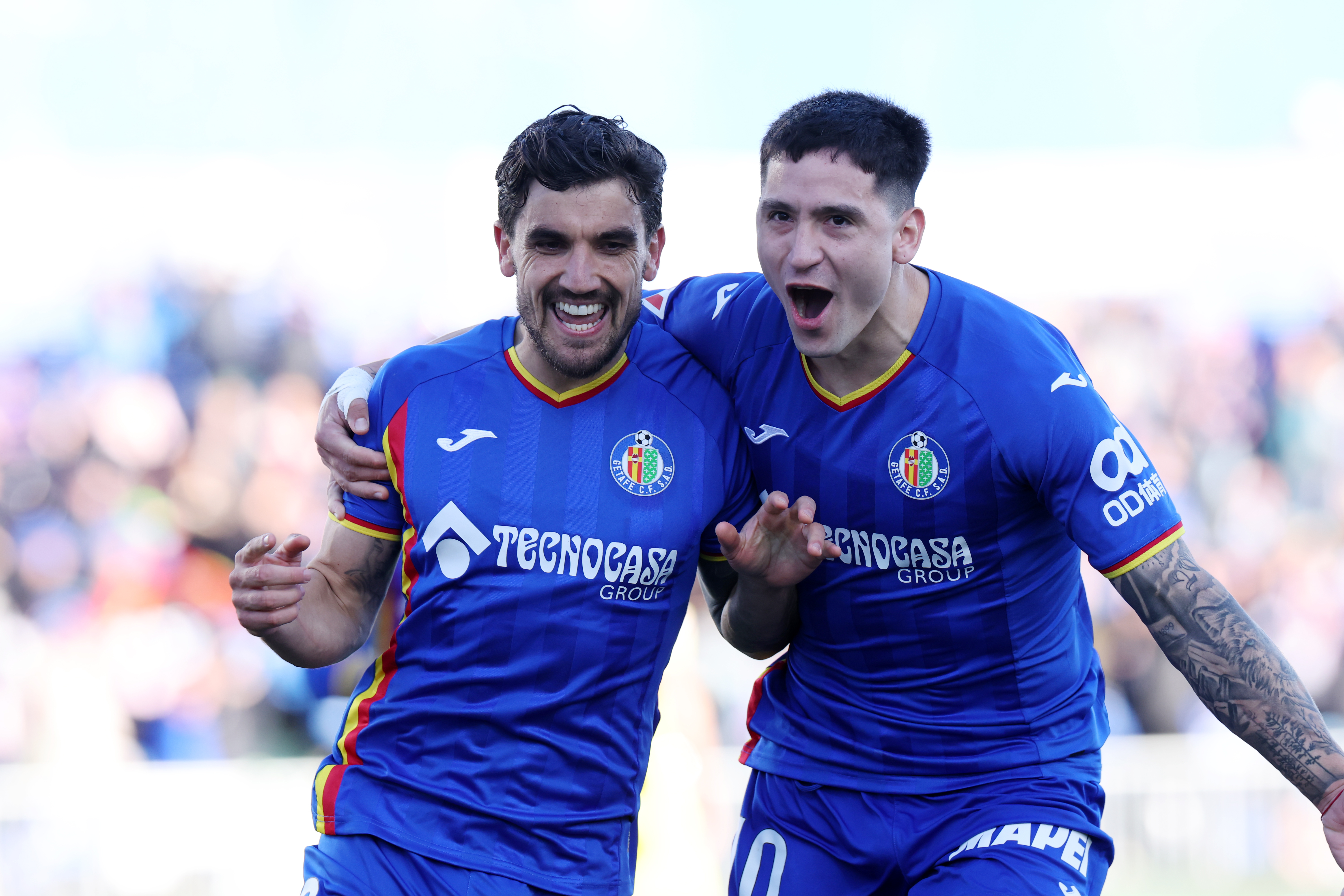 14/02/26 GETAFE vs VILLARREAL
PARTIDO PRIMERA DIVISION
ARAMBARRI Y SATRIANO CELEBRAN GOL



