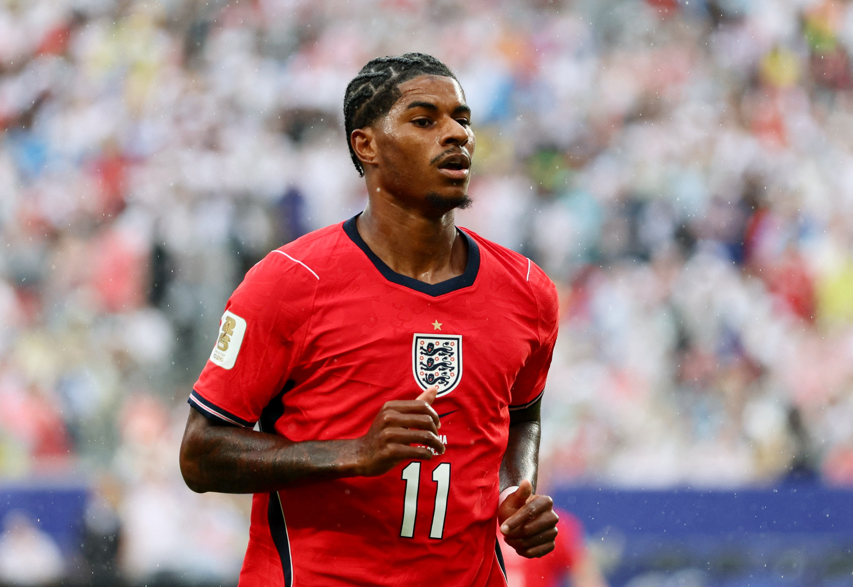 Soccer Football - FIFA World Cup 2026 - Group L - Panama v England - New York/New Jersey Stadium, East Rutherford, New Jersey, U.S. - June 27, 2026 England's Marcus Rashford IMAGN IMAGES via Reuters/Caean Couto