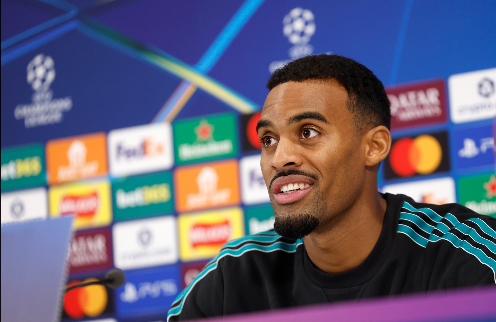 The Liverpool midfielder speaks ahead of kick-off.