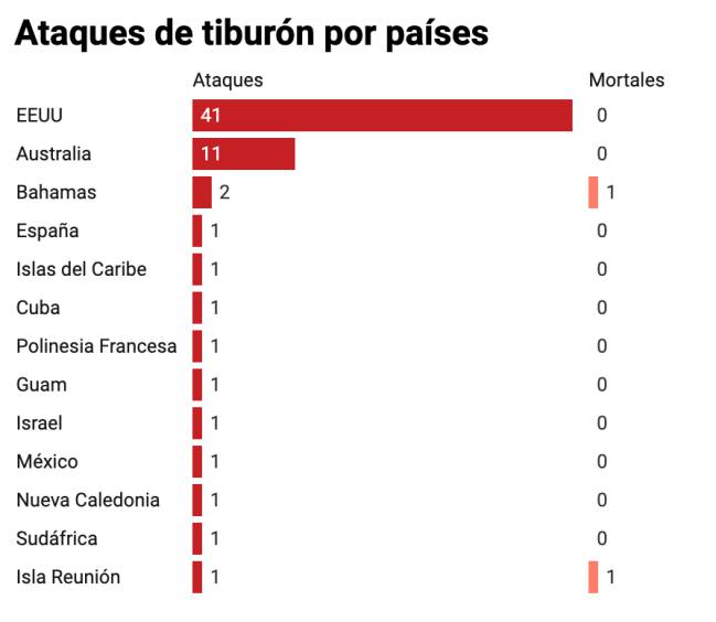 fotos graficas de ataque de tiburon