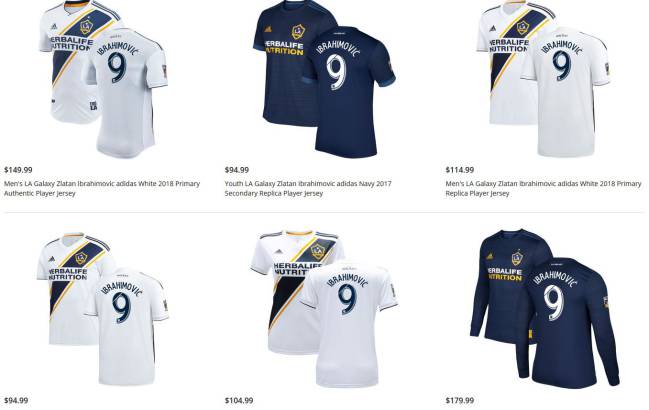 micro Nombrar Plaga La camiseta de Zlatan Ibrahimovic ya está a la venta - AS USA