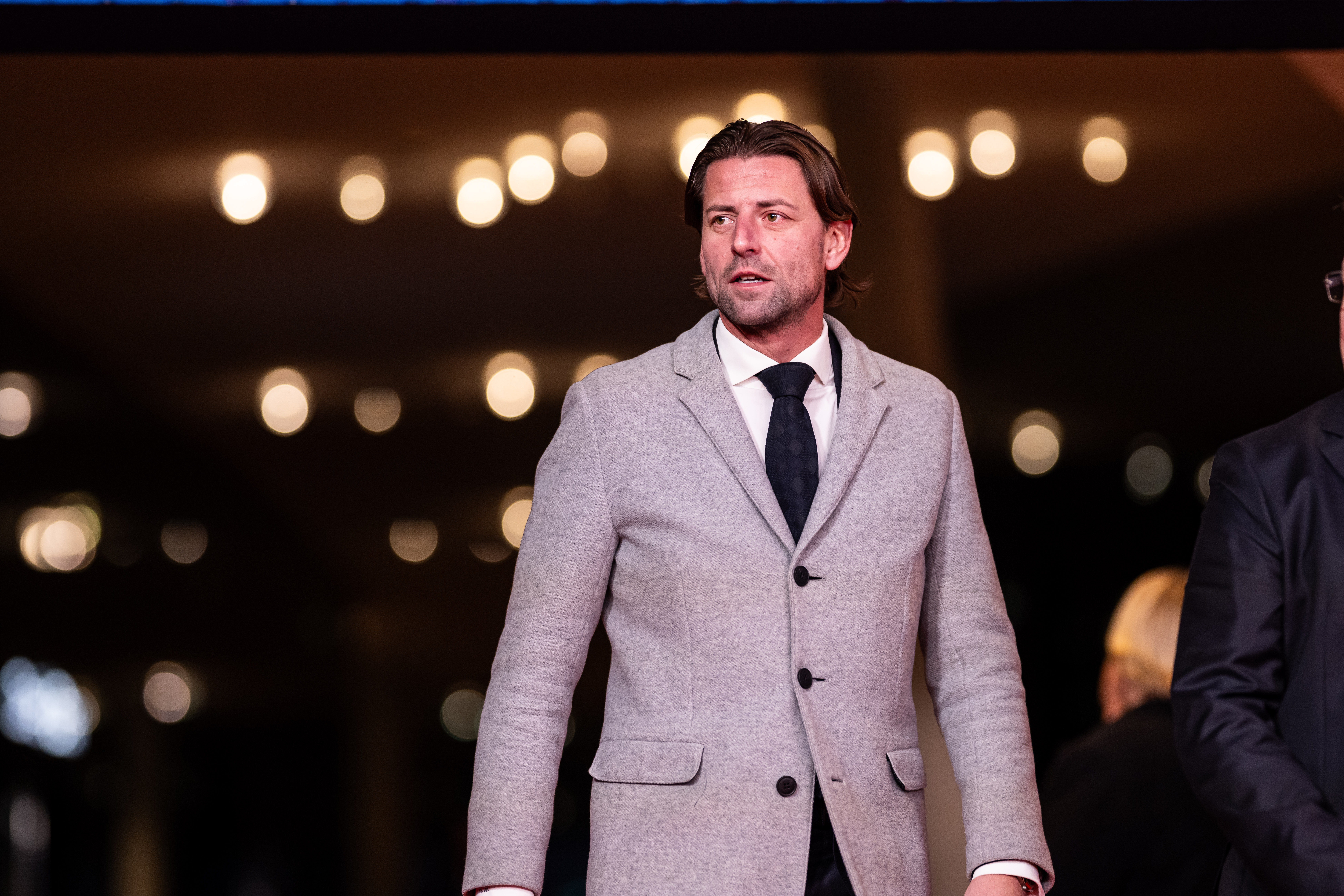 HAMBURG, GERMANY - DECEMBER 02: Former player Roman Weidenfeller arrives prior to the UEFA EURO 2024 Final Tournament at Elbphilharmonie on December 02, 2023 in Hamburg, Germany. (Photo by Marvin Ibo Guengoer - GES Sportfoto/Getty Images)