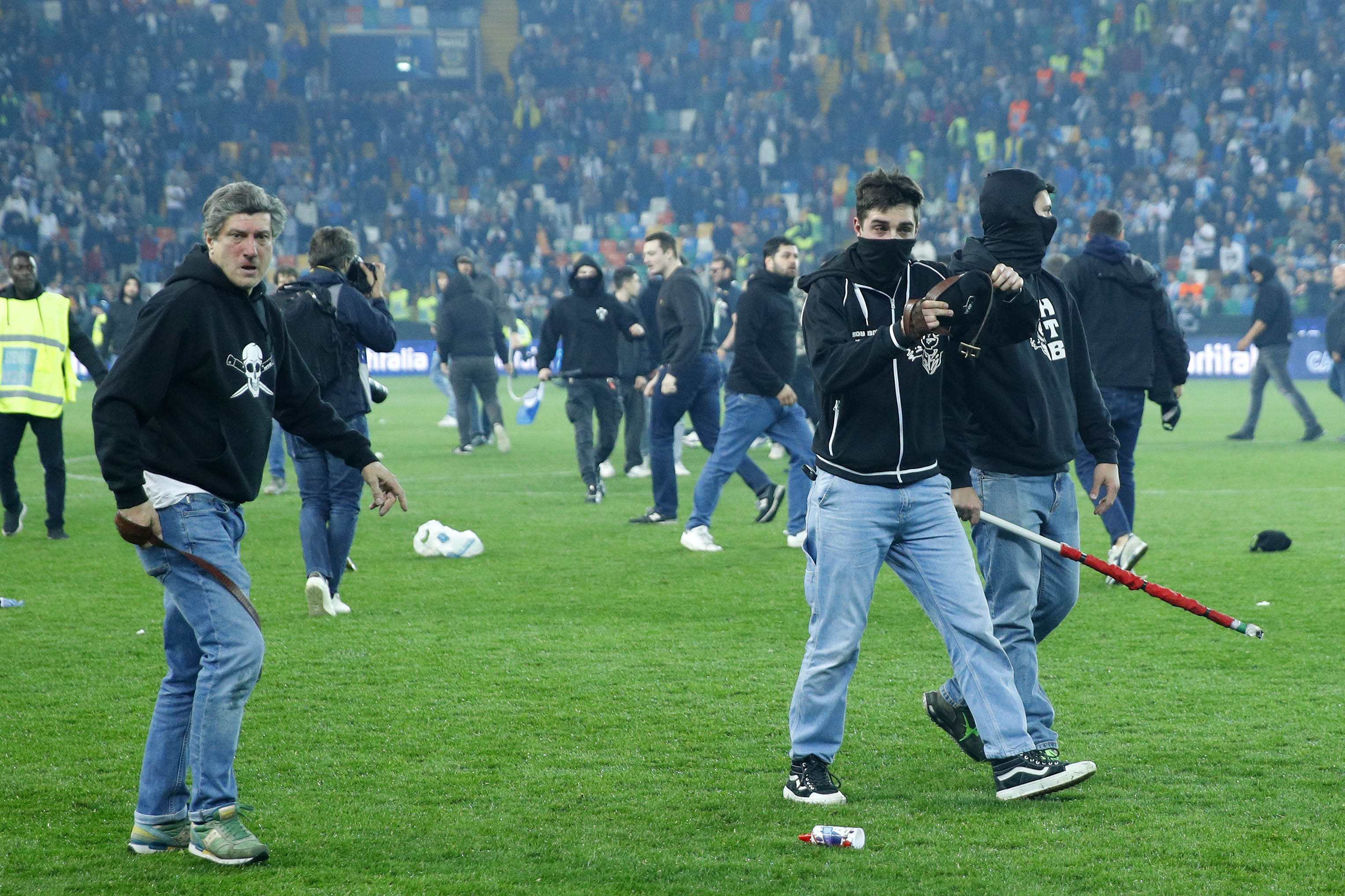 Napoli wins first Serie A title in 33 years after securing draw at Udinese