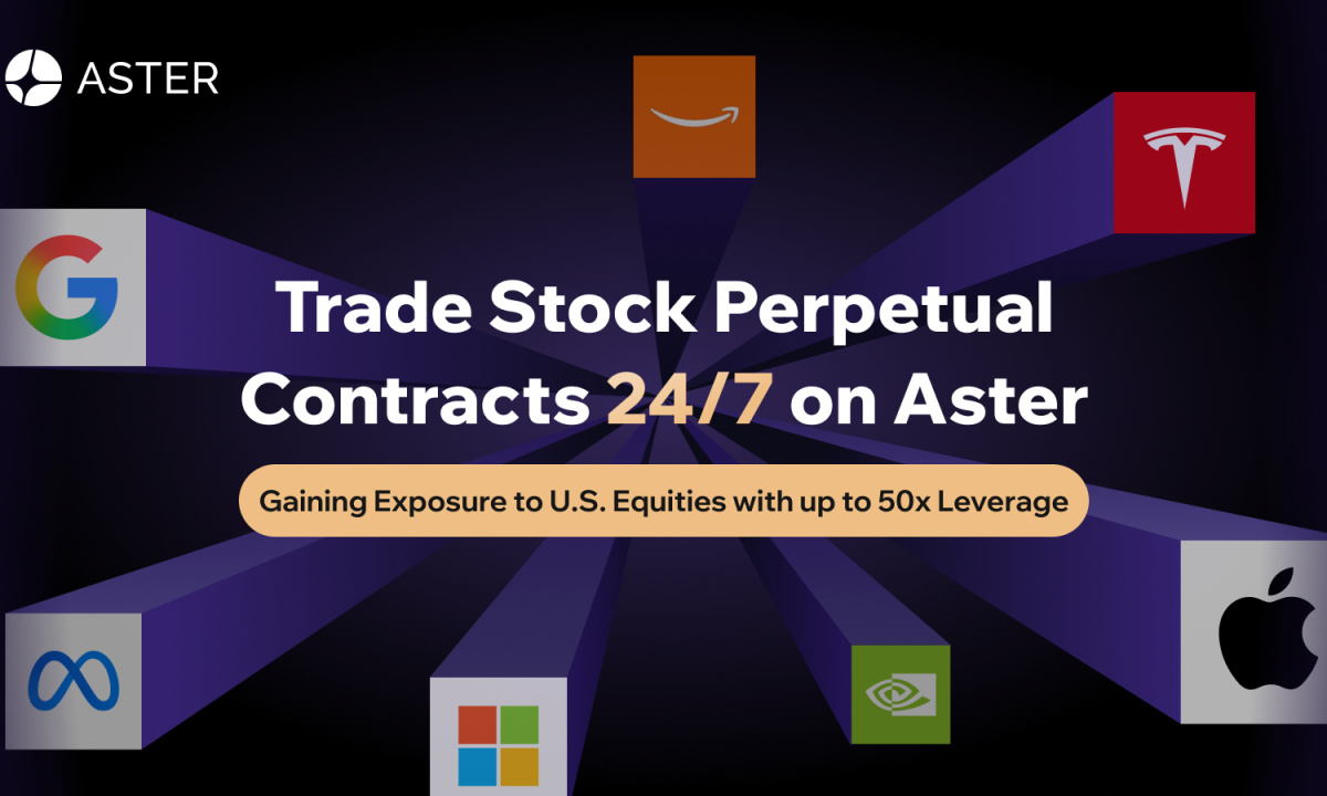 Aster Launches 24/7 Stock Perpetual Contracts Trading with Exposure to U.S.  Equities – DL News