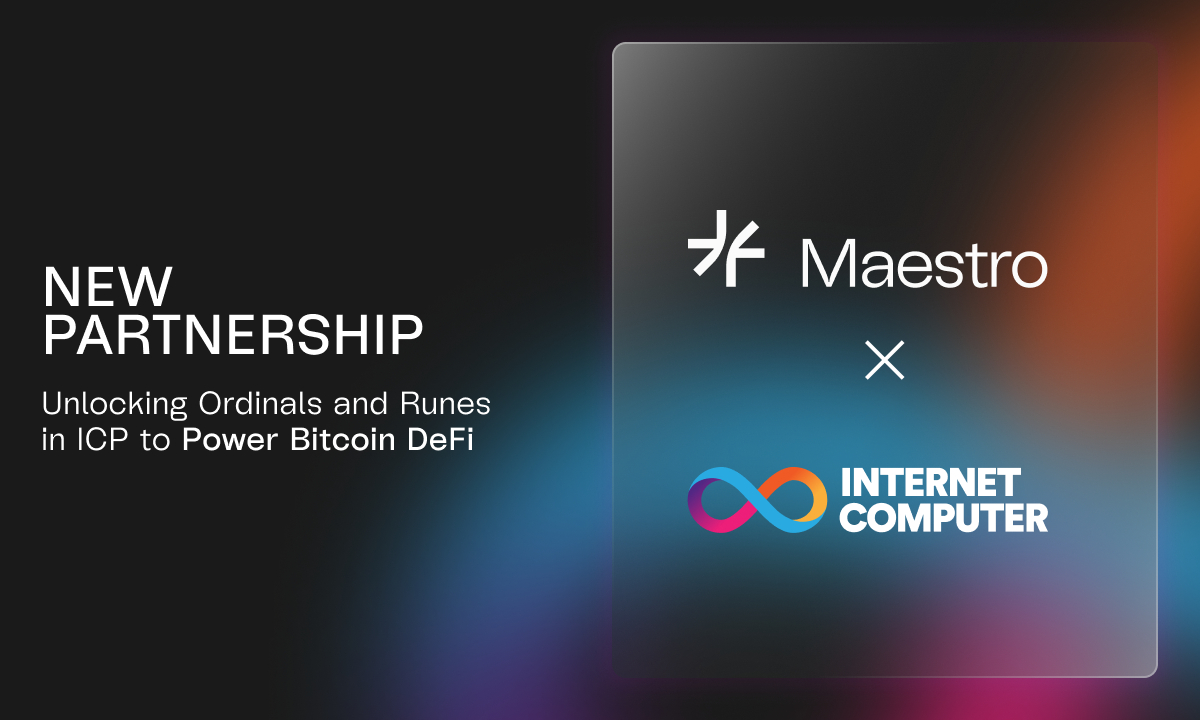 Maestro Advances Native Ordinals and Runes Indexer on ICP to Power Bitcoin  DeFi – DL News