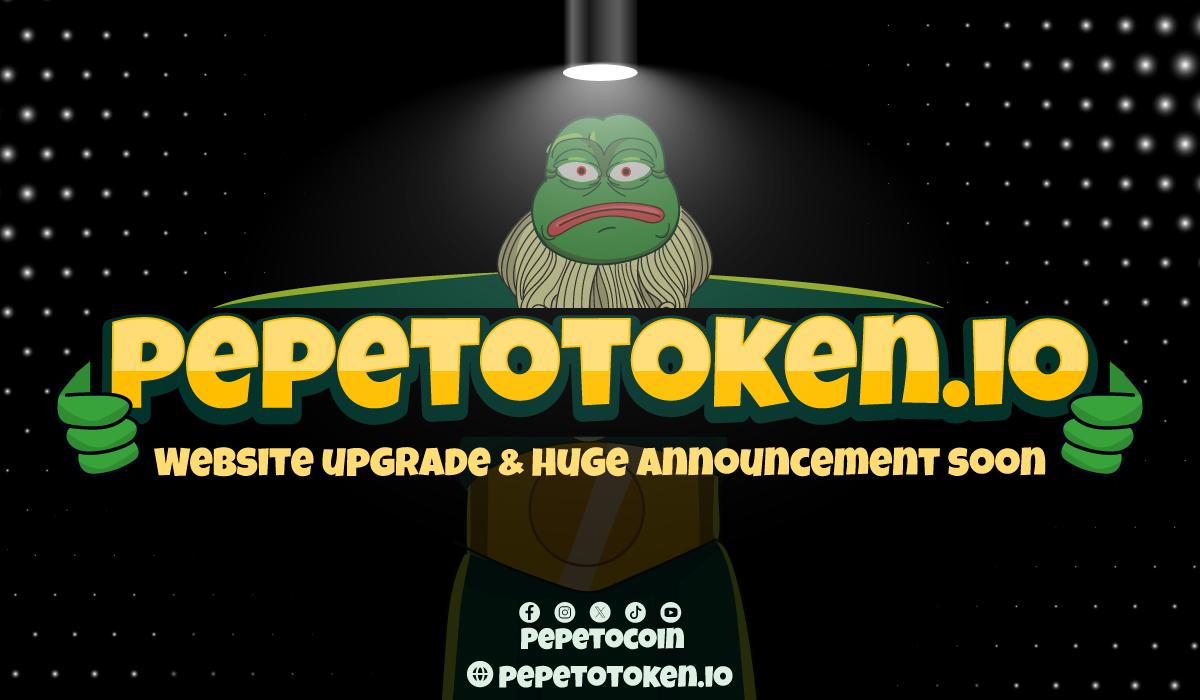 Memecoin Project Raises Over $1m, Unveils Website Upgrade, and Announces  Upcoming Pepetoswap Launch – DL News