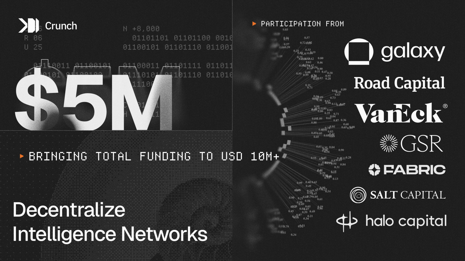 Crunch Lab Raises $5M to Build the Intelligence Layer for Decentralized AI  – DL News