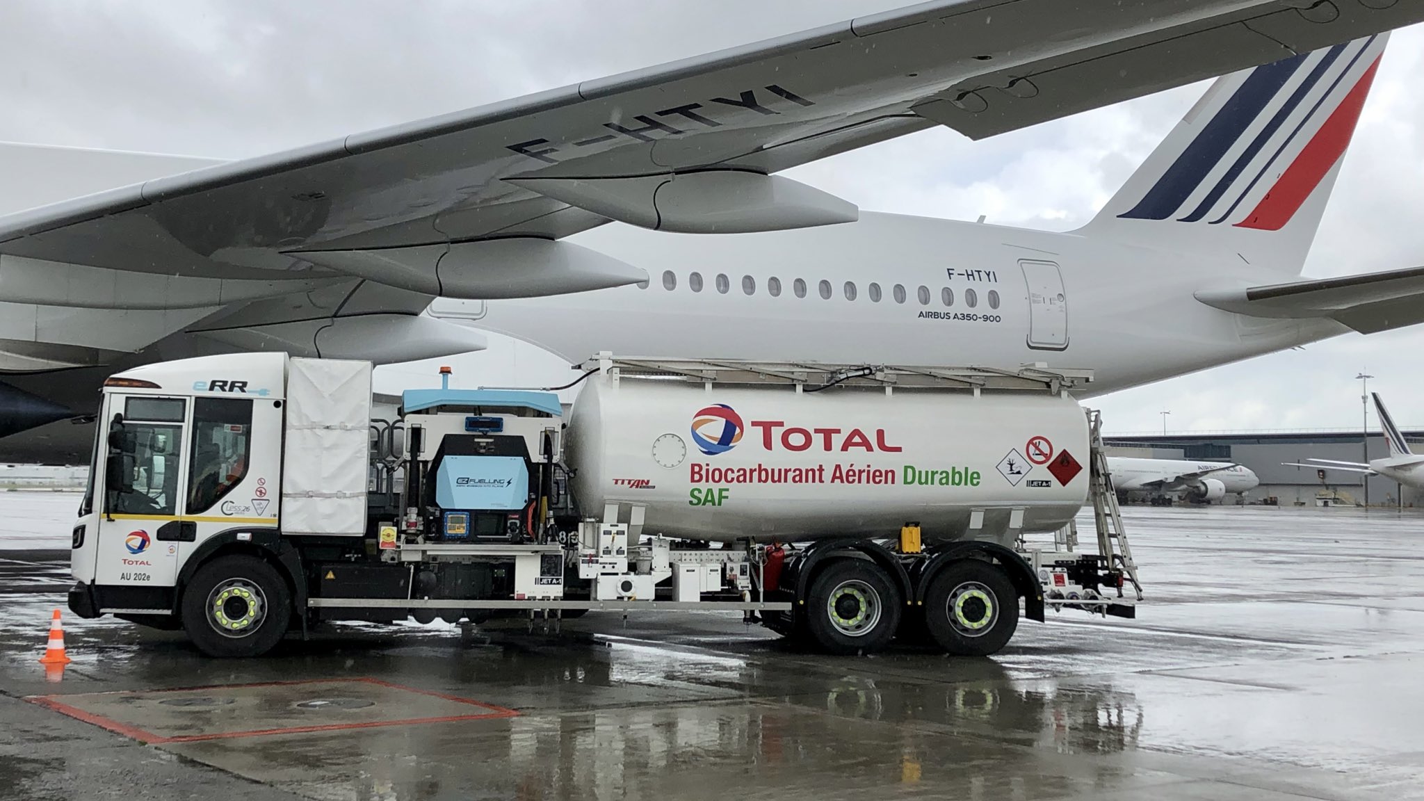En images] Air France fait décoller son premier vol long-courrier