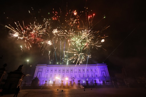 55 000 spectateurs ont admiré le feu d'artifice du Nouvel An à Bruxelles  (PHOTOS) 