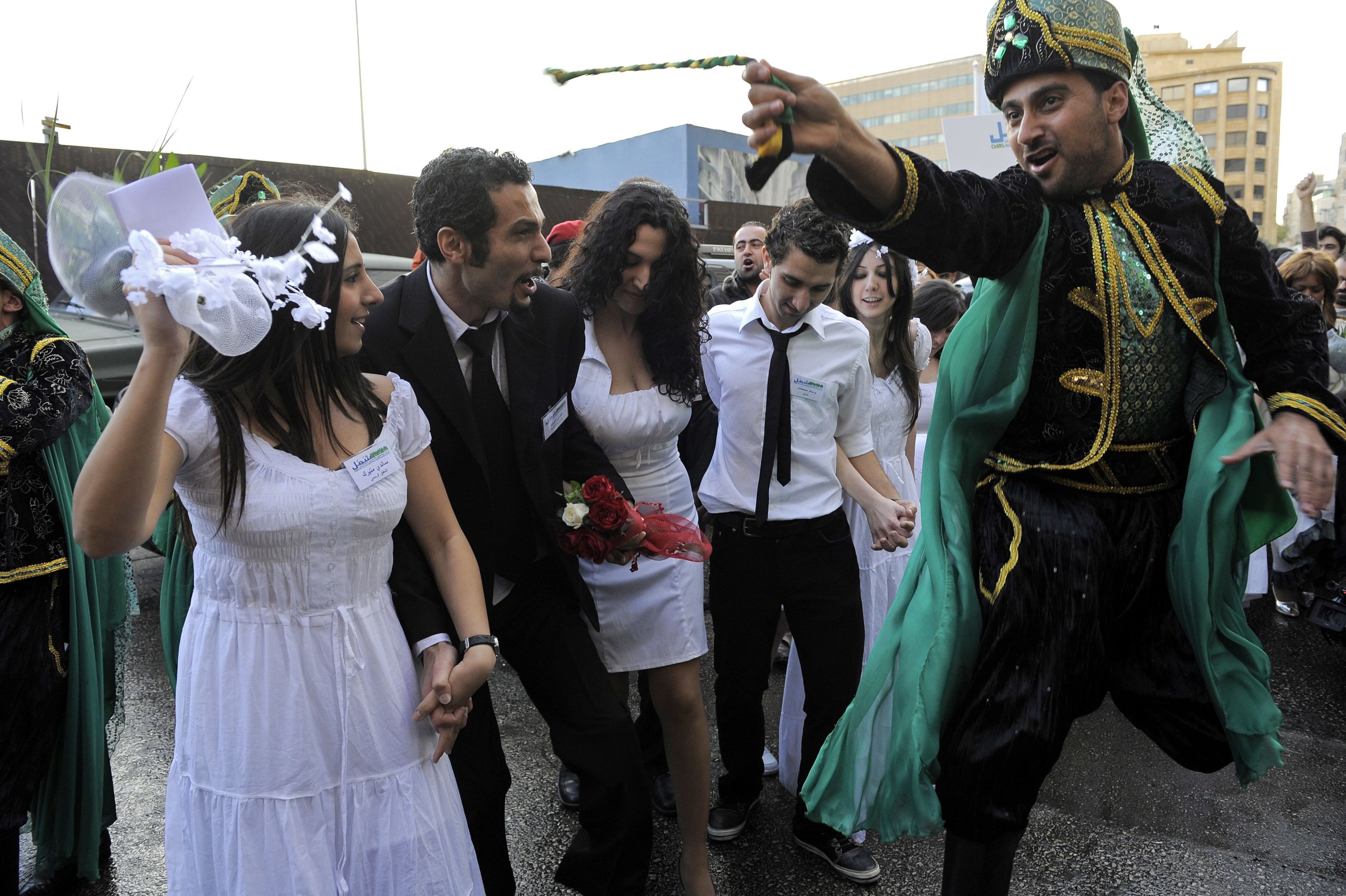 mariage aux cèdres du Liban