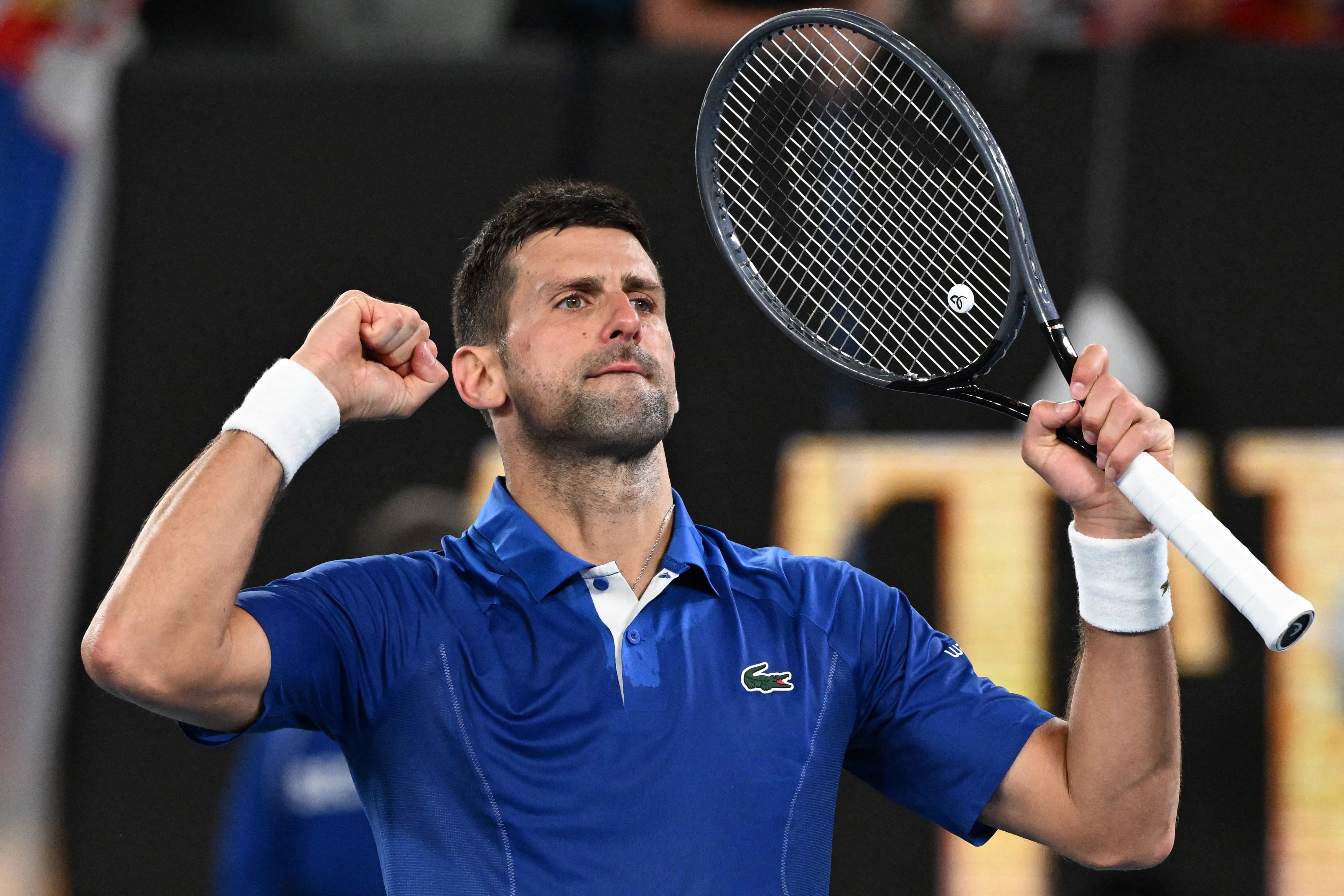 Balle De Tennis Australian Open Signée Novak Djokovic - Authentifiée JSA, Originale