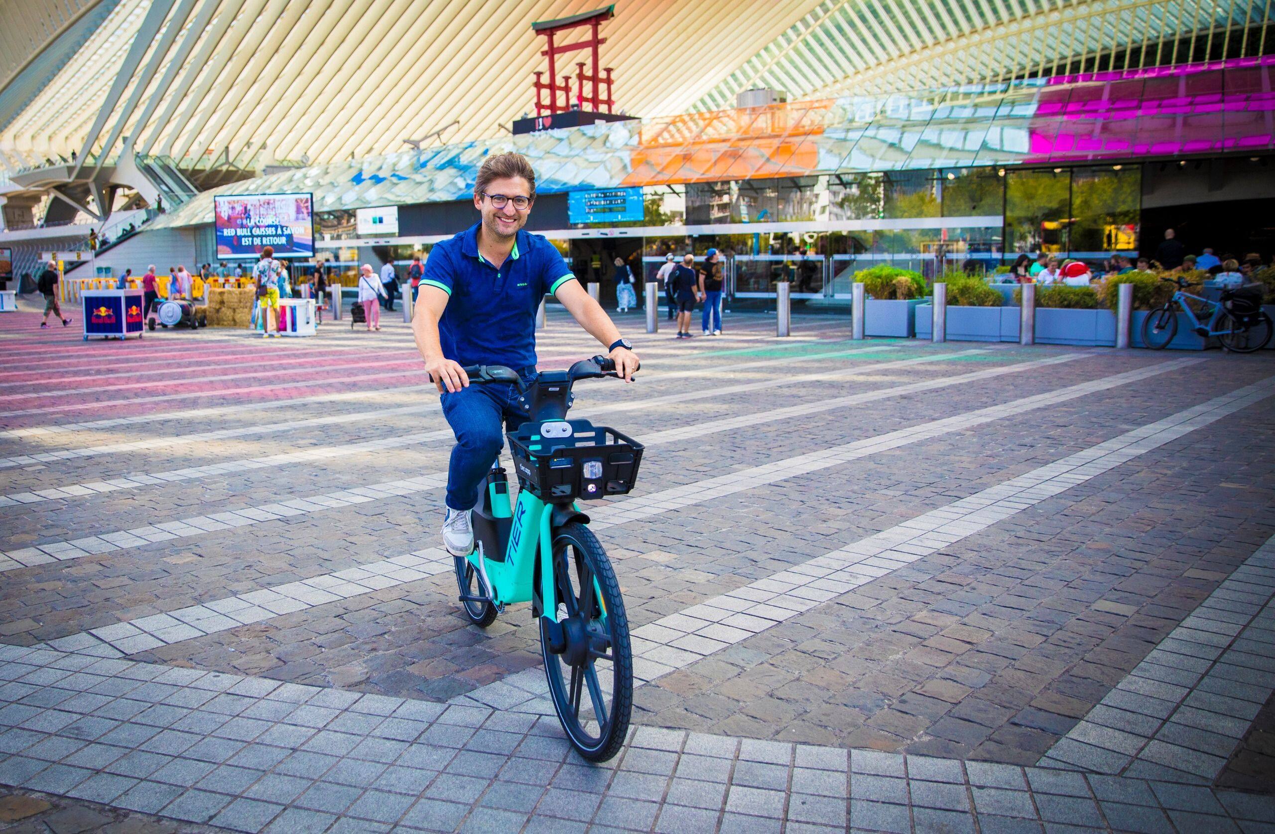 Vélos électriques en libre service : l'opérateur spécialisé TIER déploie  250 vélos électriques en libre-service sur le territoire de la ville — Liège