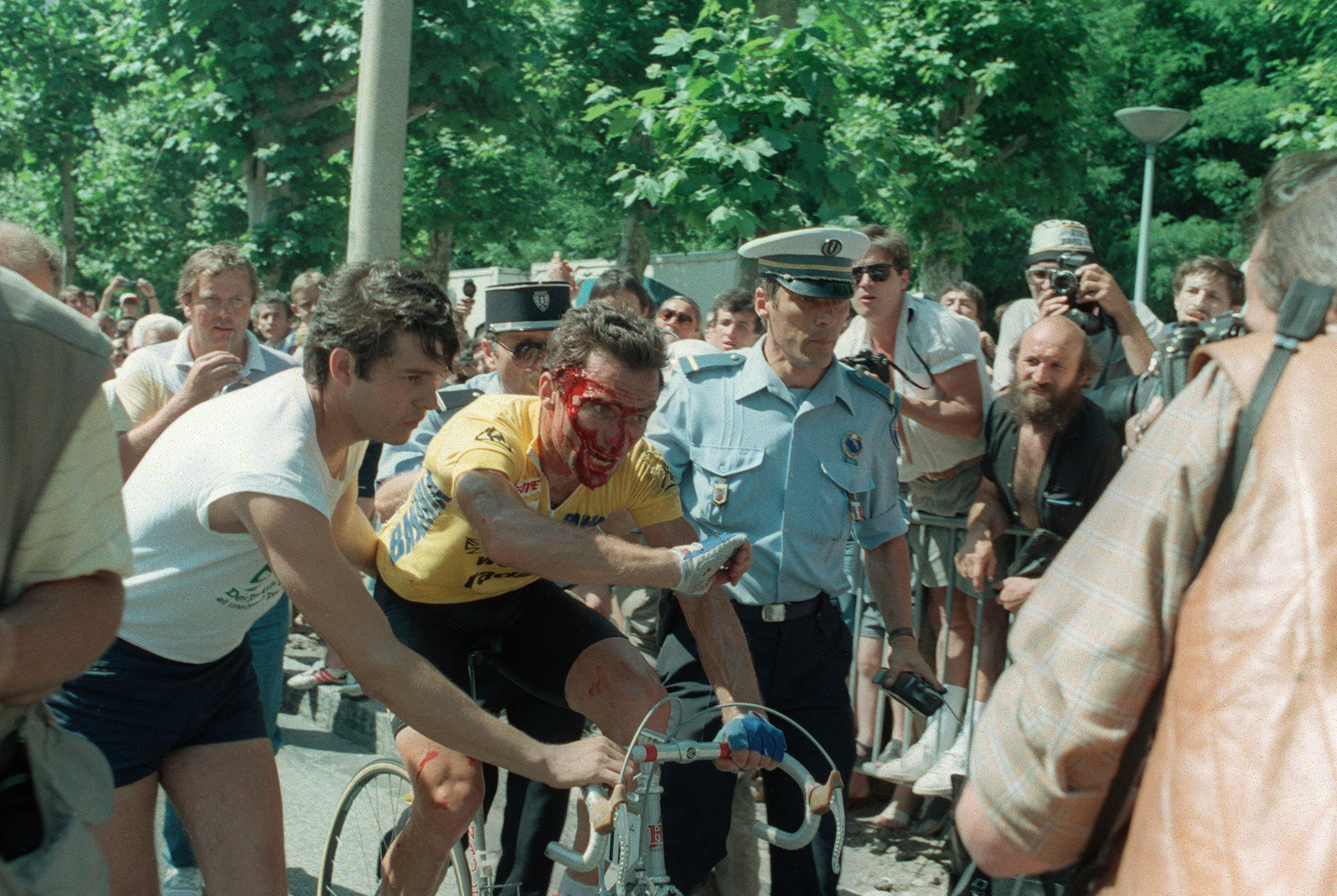 Tour de France 1985. Bernard Hinault (né en 1954