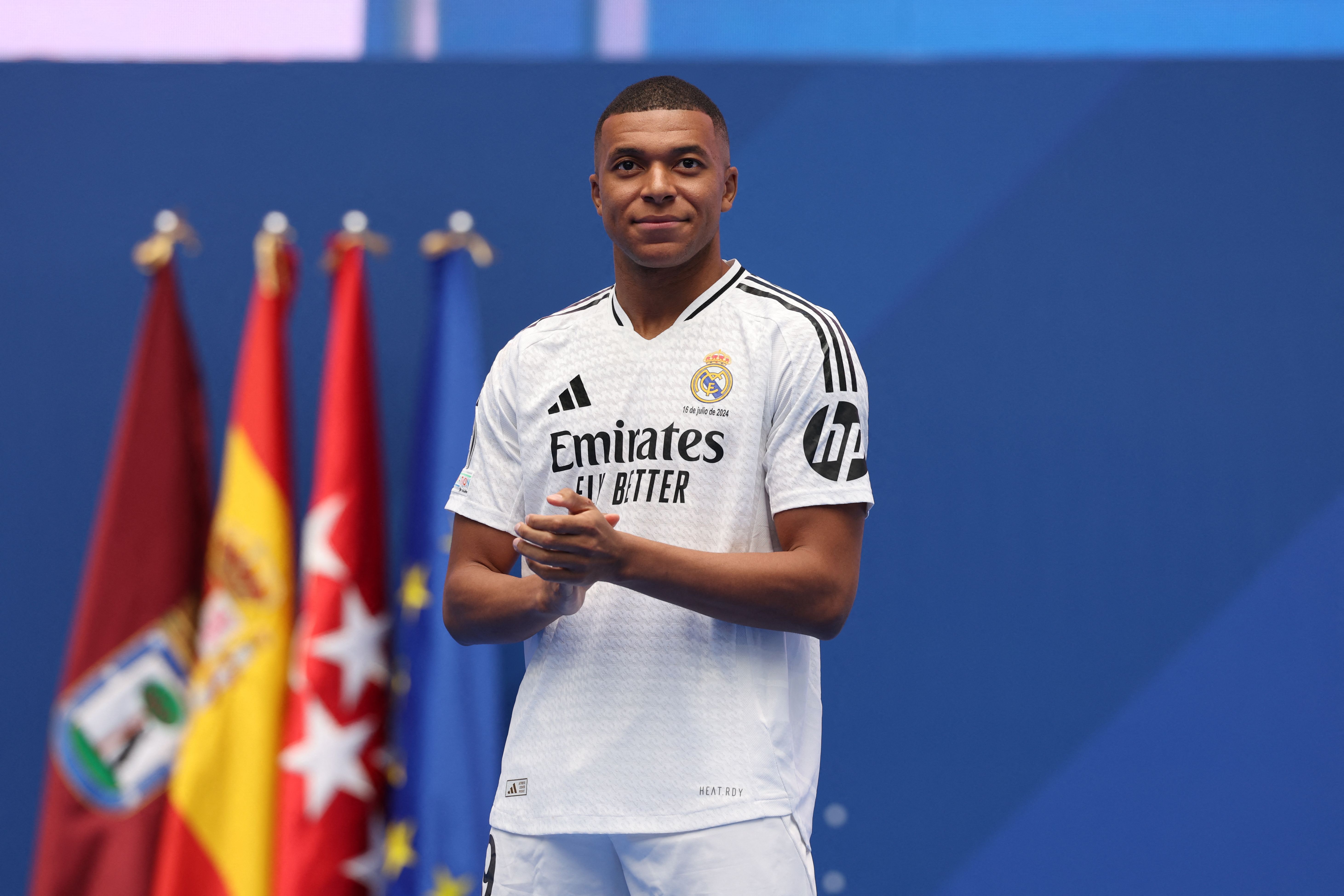 La Liga: Kylian Mbappé officiellement présenté au Real Madrid ...