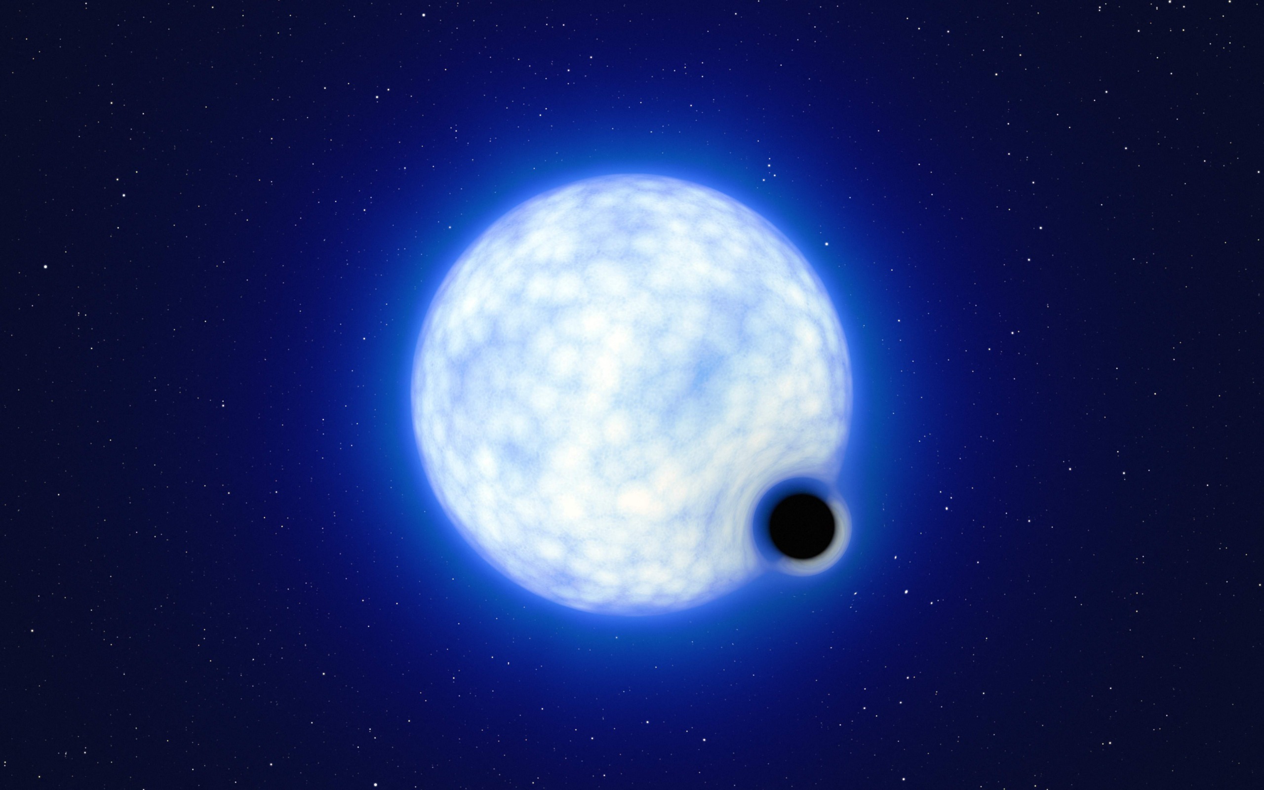 Un trou noir supersonique et créateur d'étoiles vient d'être découvert
