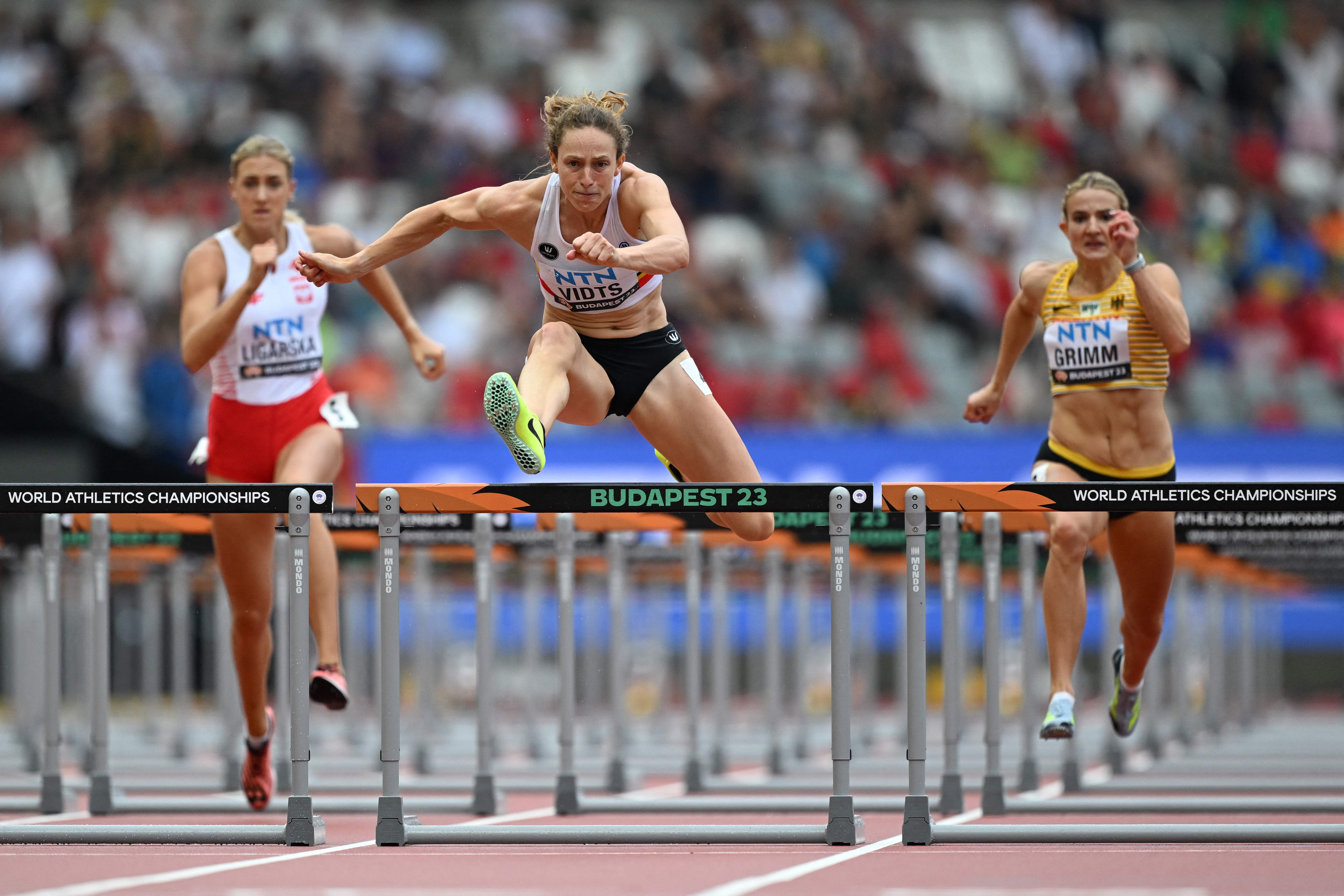 Mondiaux d'athlétisme : Noor Vidts saute 6m35 à la longueur et grimpe à la  4e place du classement de l'heptathlon - L'Avenir