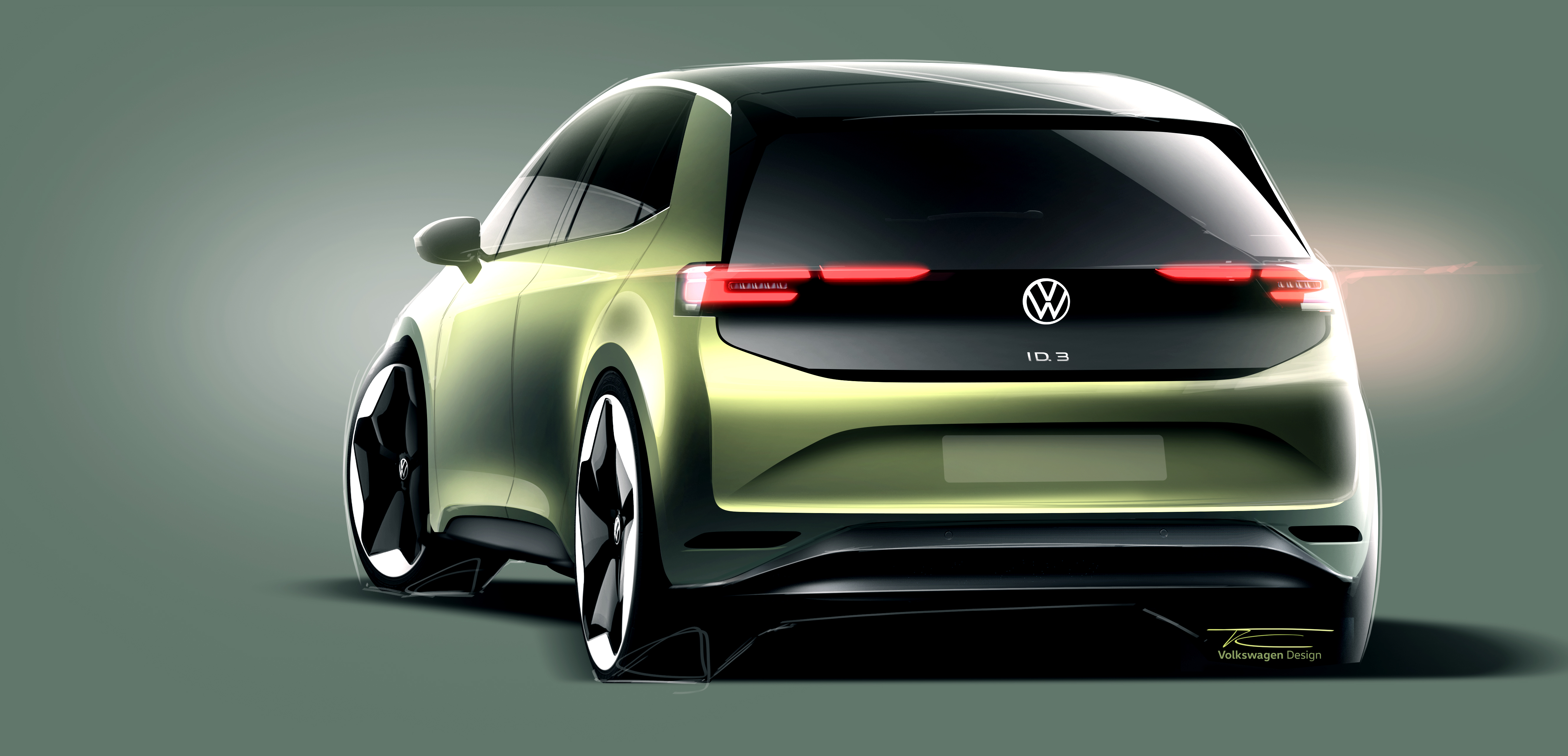 VW ID.3 : Volkswagen dévoile enfin l'affichage tête haute de sa compacte  électrique