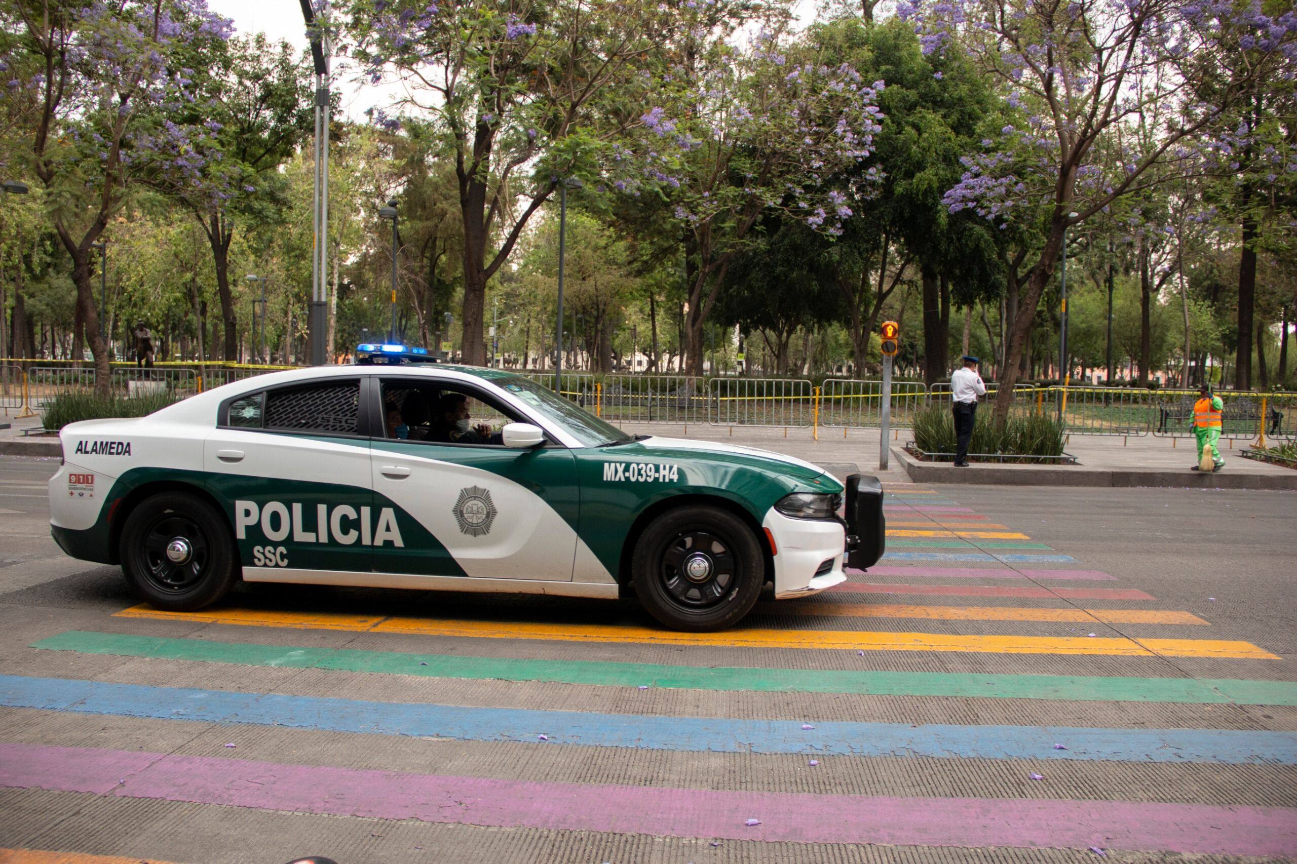 voiture de police mexicaine