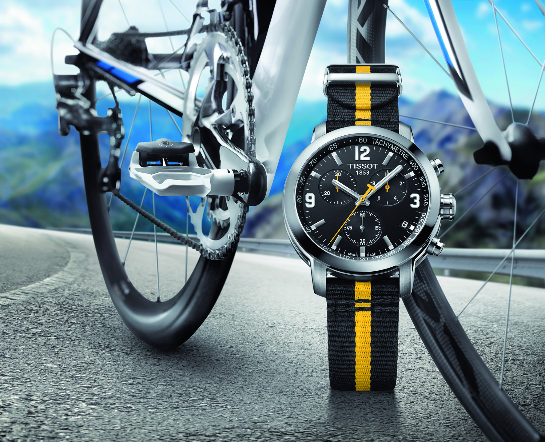 Horlogerie Tissot se met l heure du maillot jaune parismatch.be