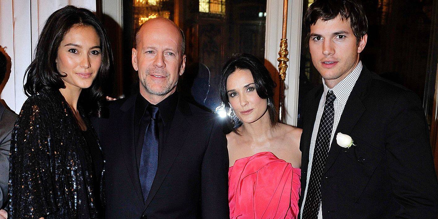Bruce Willis Et Son Fils Demi Moore sur Bruce Willis : "Quand je regarde notre mariage, je pense au  Sixième sens… tu étais mort tout le temps" - La Libre