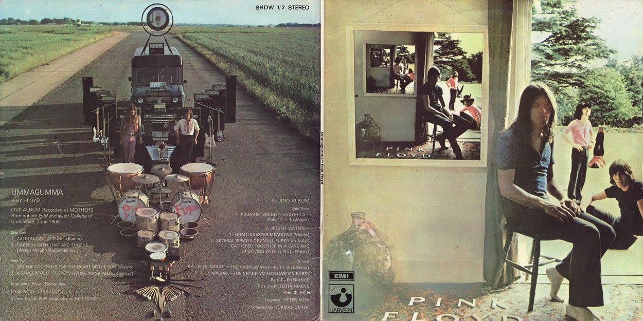 pink floyd ummagumma album art