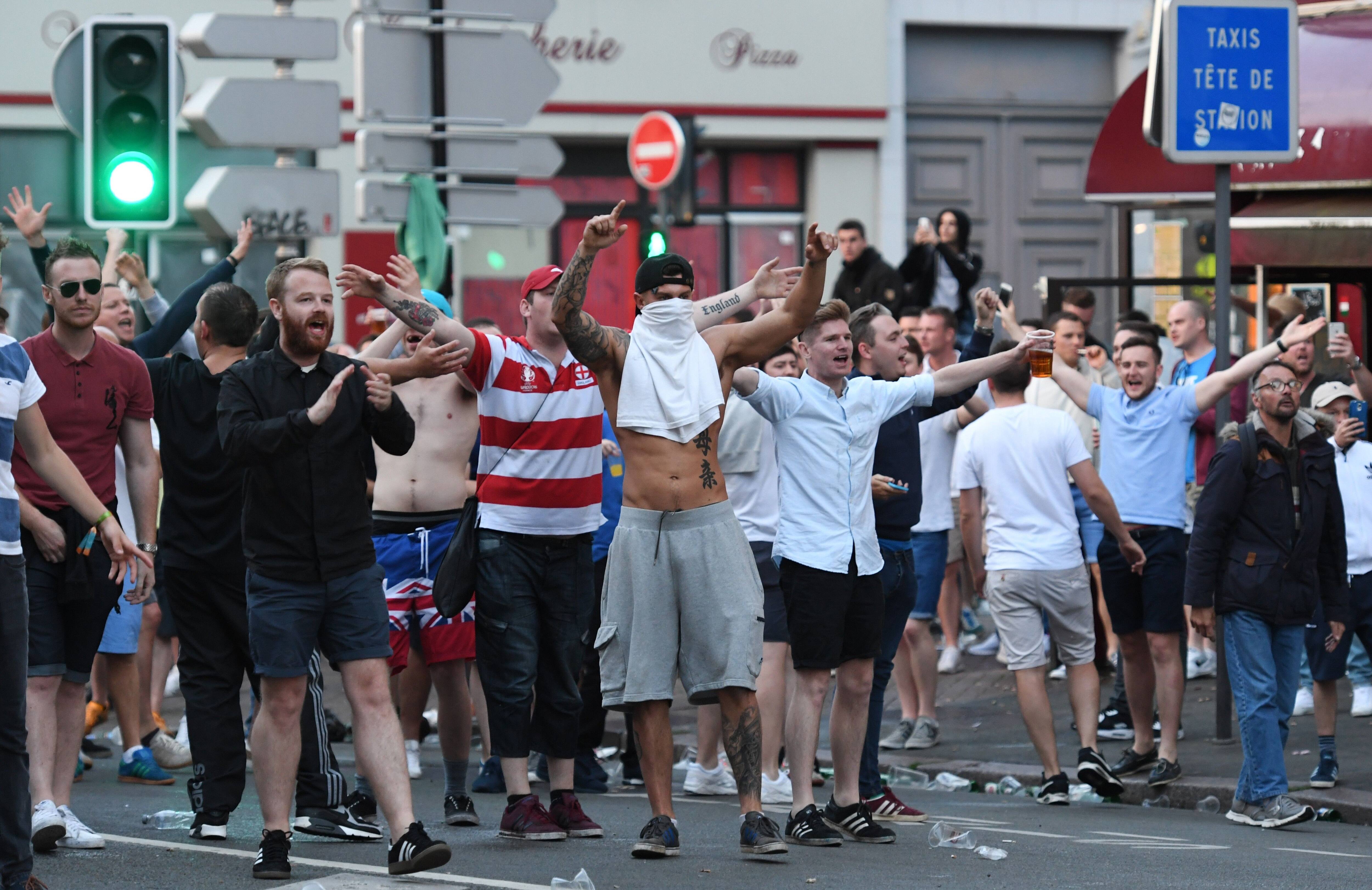 rencontre entre hooligans