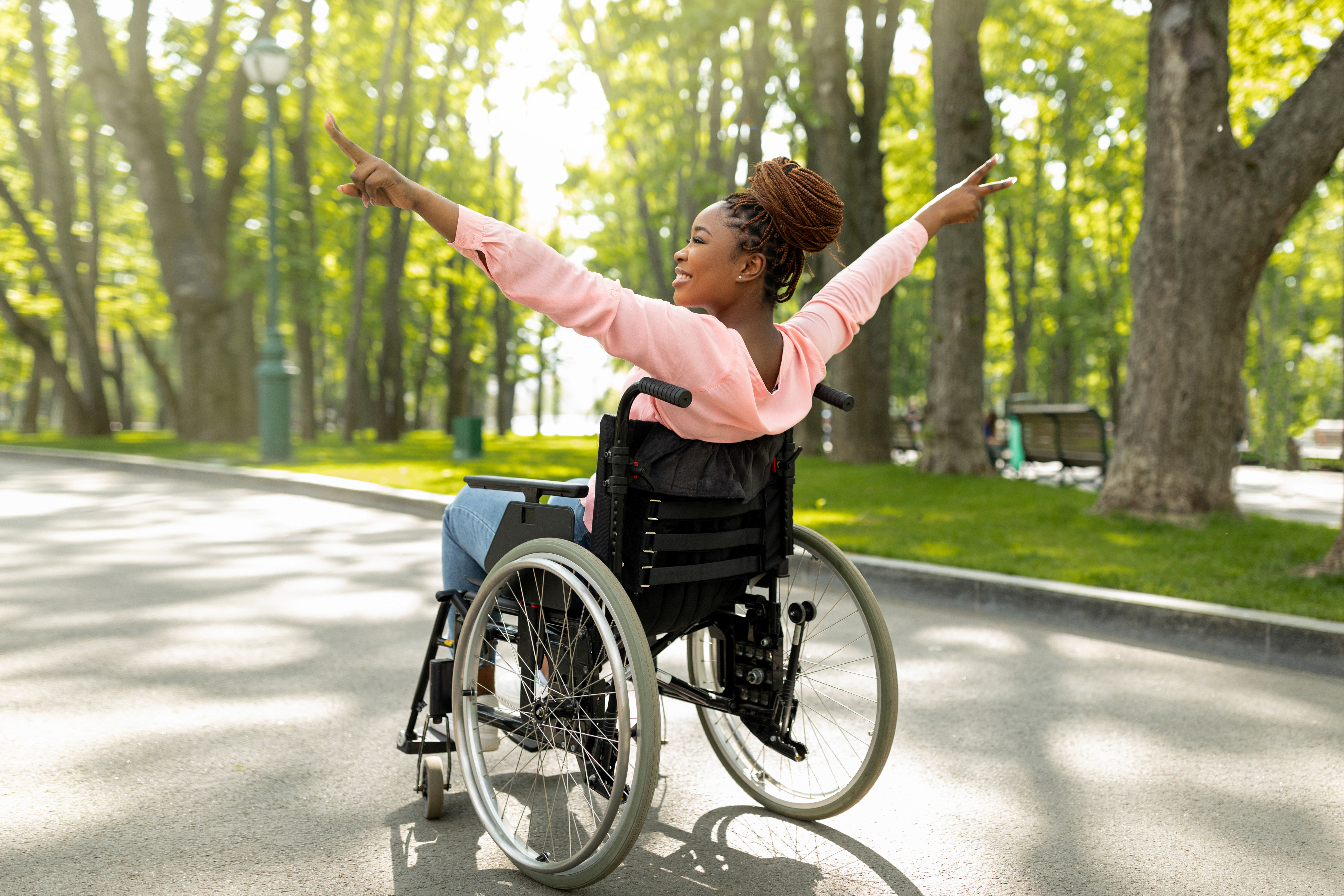 Fauteuil Roulant Manuel KSP Modèle 3024 - Autopropulsé, 4 Roues, Certification CE - Neuf, Garantie 2 Ans