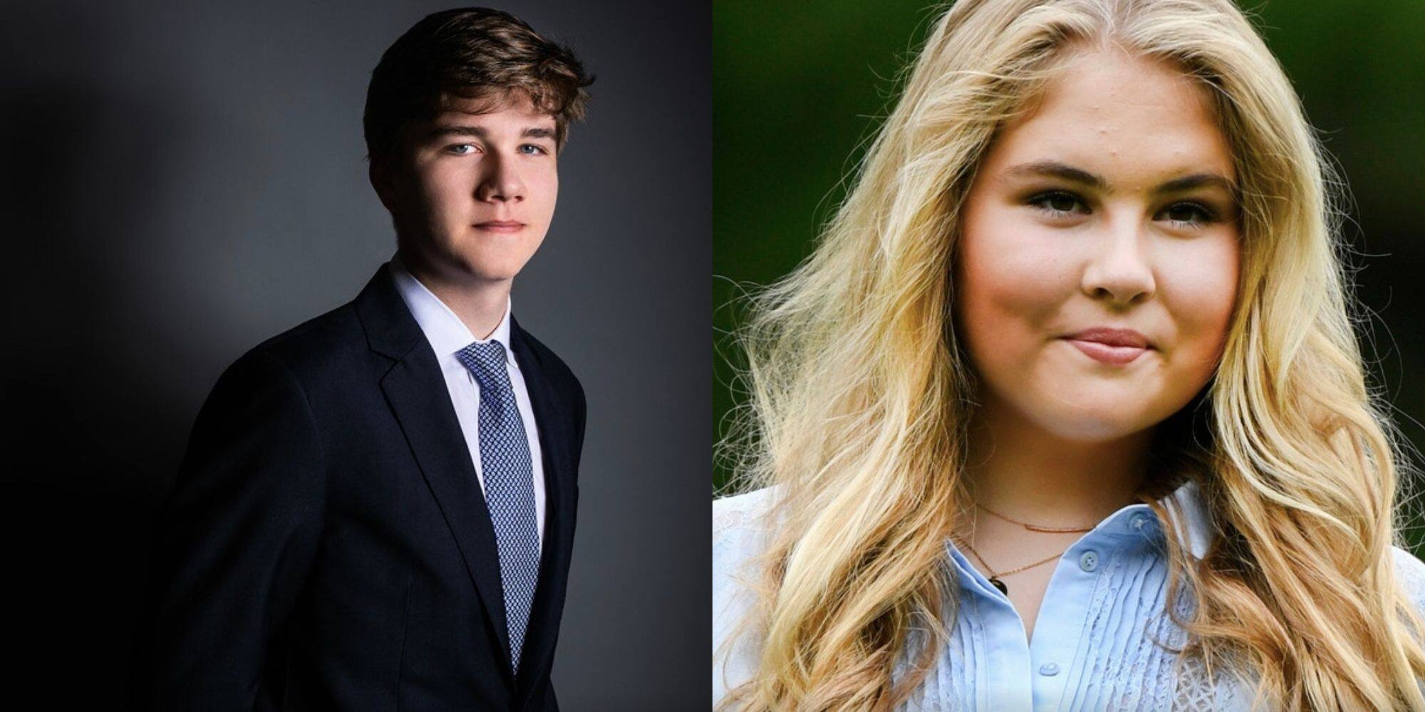 Princesse Amalia Et Gabriel De Belgique Le prince Gabriel serait en couple avec une princesse néerlandaise, mais la  loi belge pourrait contrecarrer leurs plans - La Libre