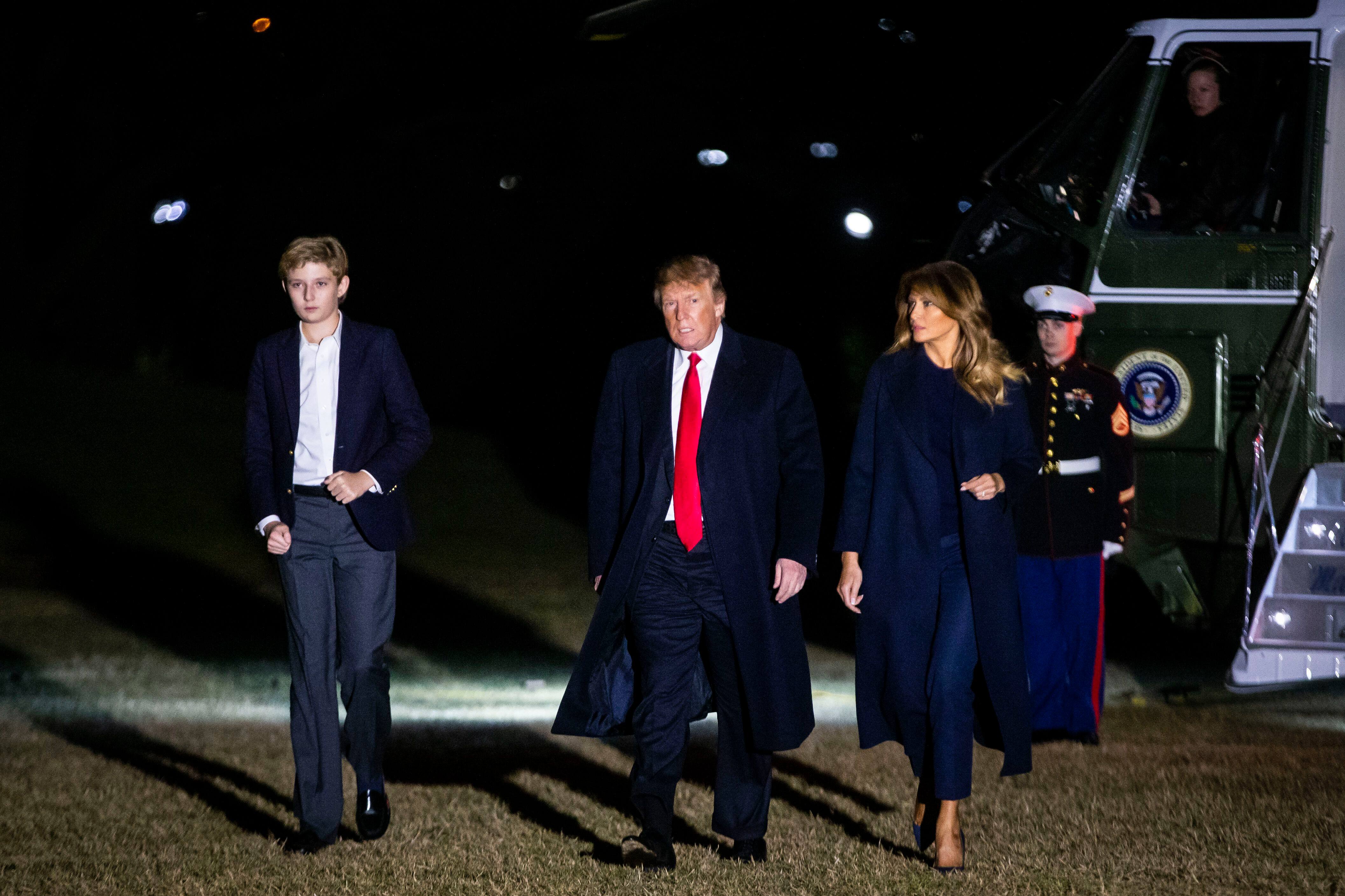 Barron Trump A 12 Ans Il Mesure Presque 2 Metres La Libre