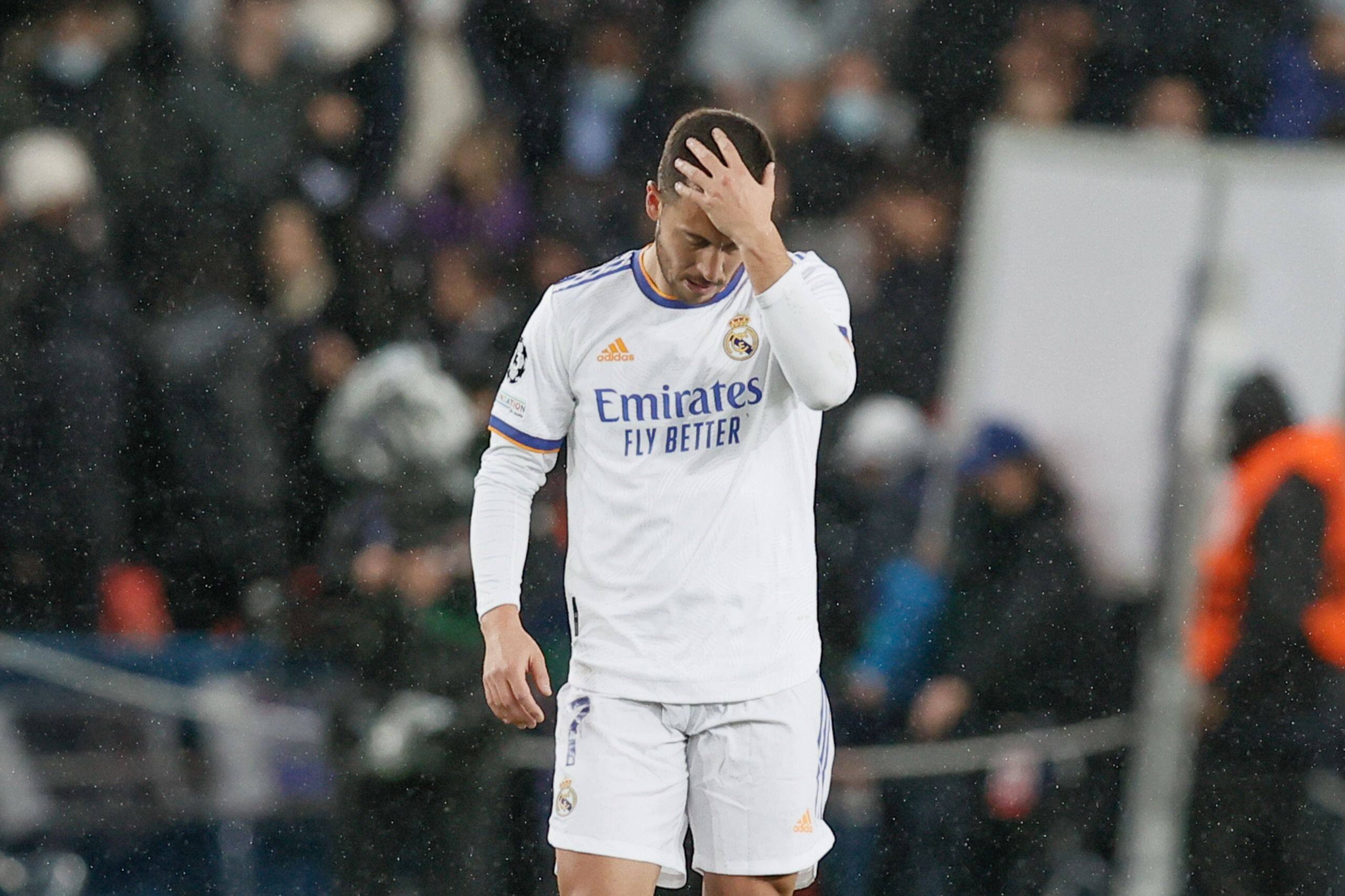 A quatre jours du Clasico Eden Hazard est touch la cheville