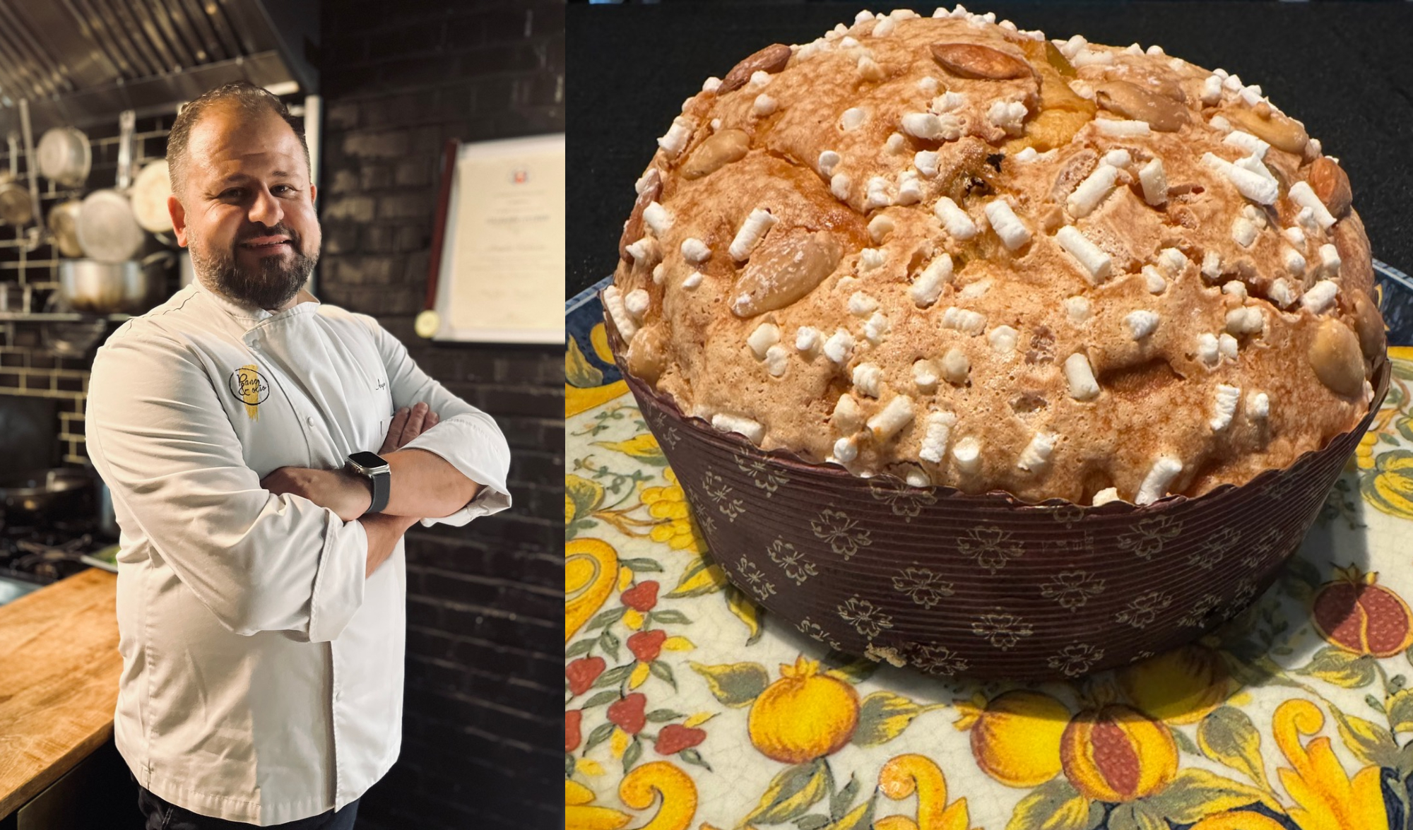 Recette traditionnelle du Panettone par le chef pâtissier du Four