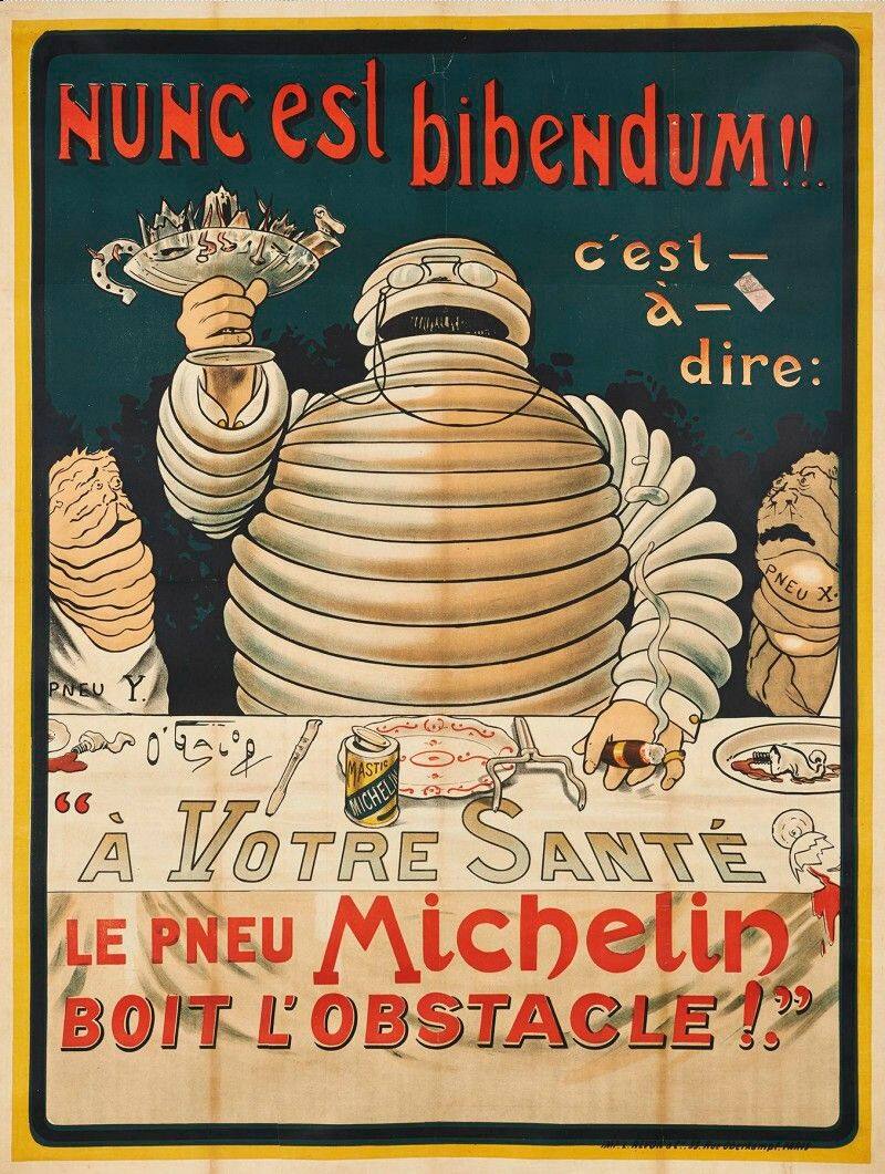 Bibendum , bonhomme MICHELIN - La DH/Les Sports+