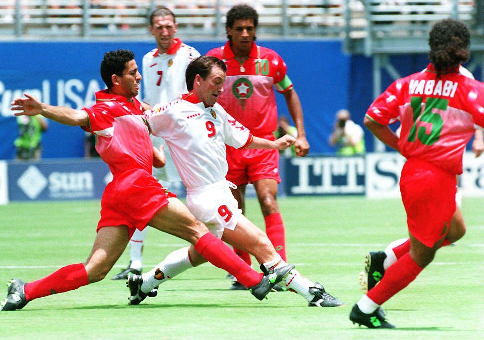 Poster Sans Maillot - Belgique Diadora Jupiler - Coupe Du Monde 1994