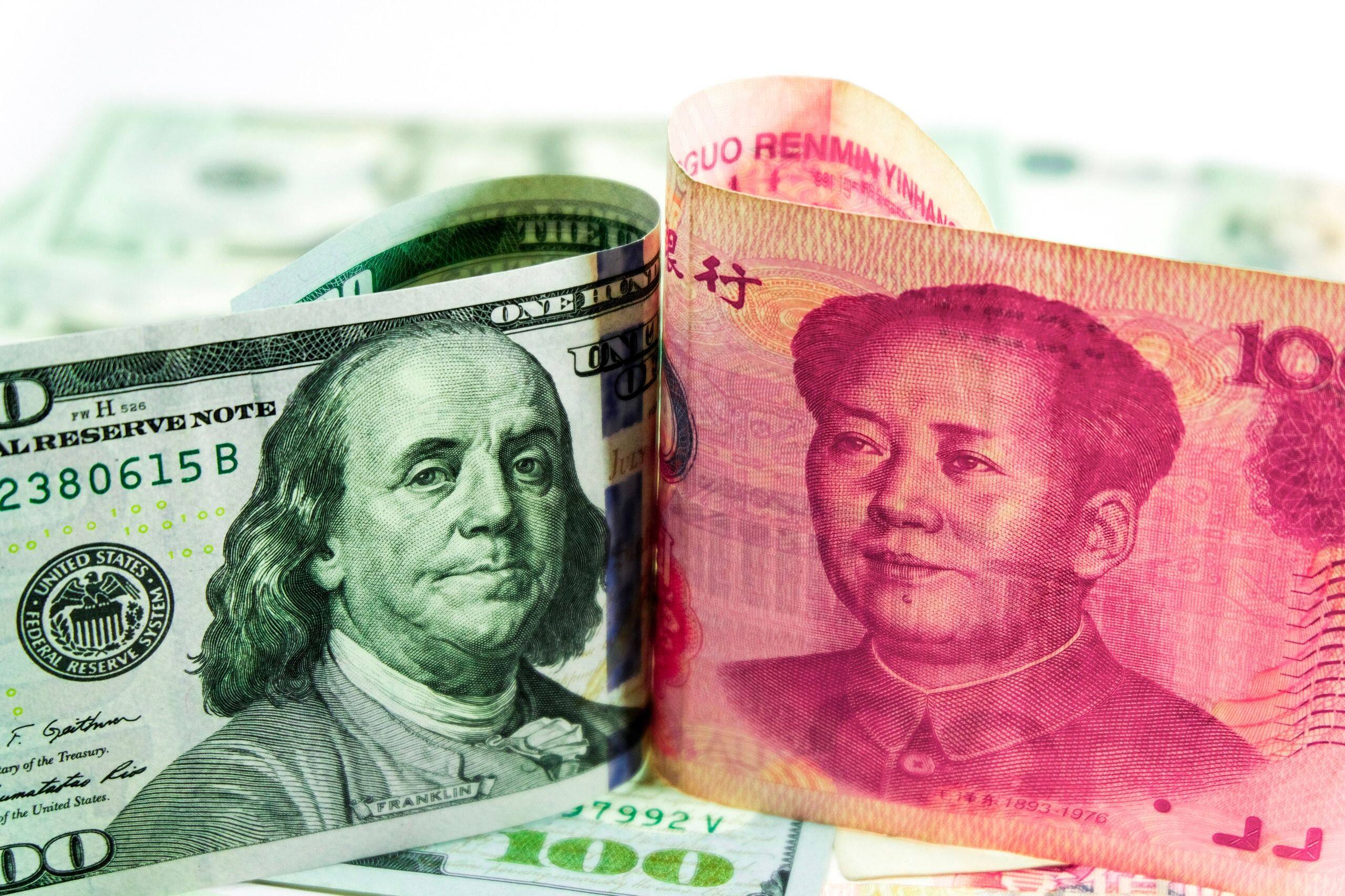 Le yuan chinois atteint son plus haut face au dollar américain depuis juin  2018 - La Libre