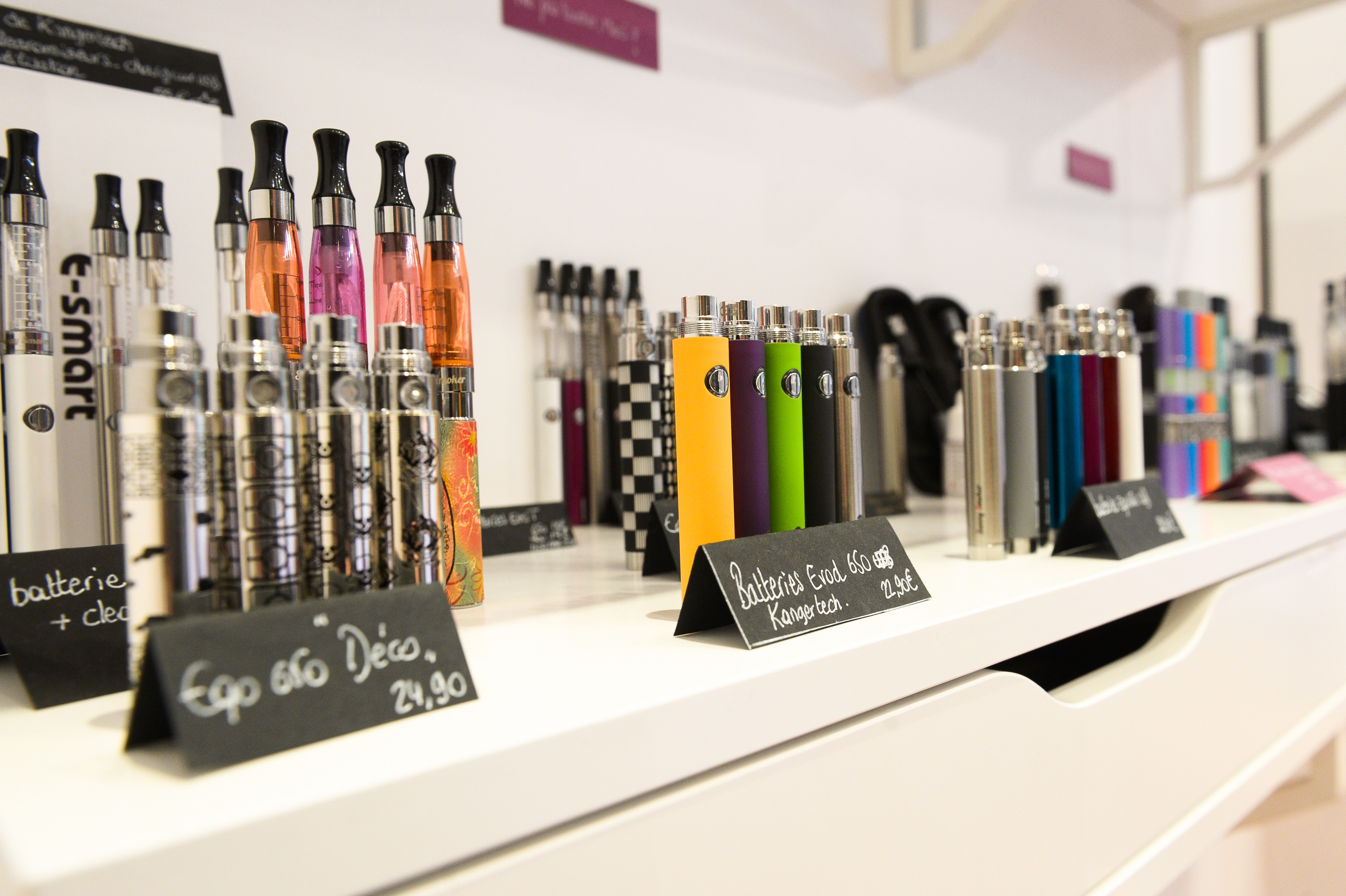 Les boutiques de vape bient t totalement vides