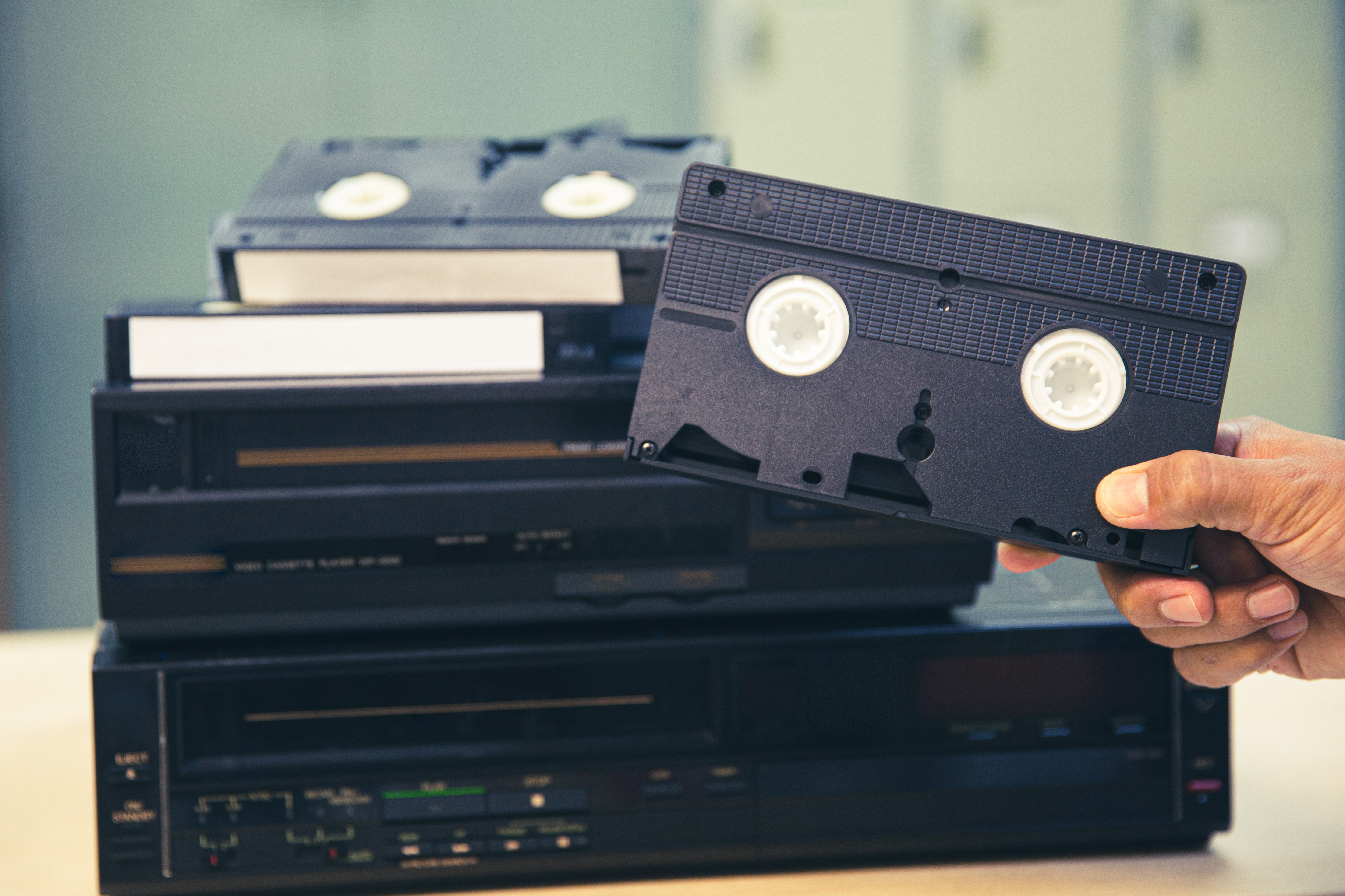 Lot De 4 Cassettes VHSC EC-30 D'occasion - Multimarques - Fonctionnelles
