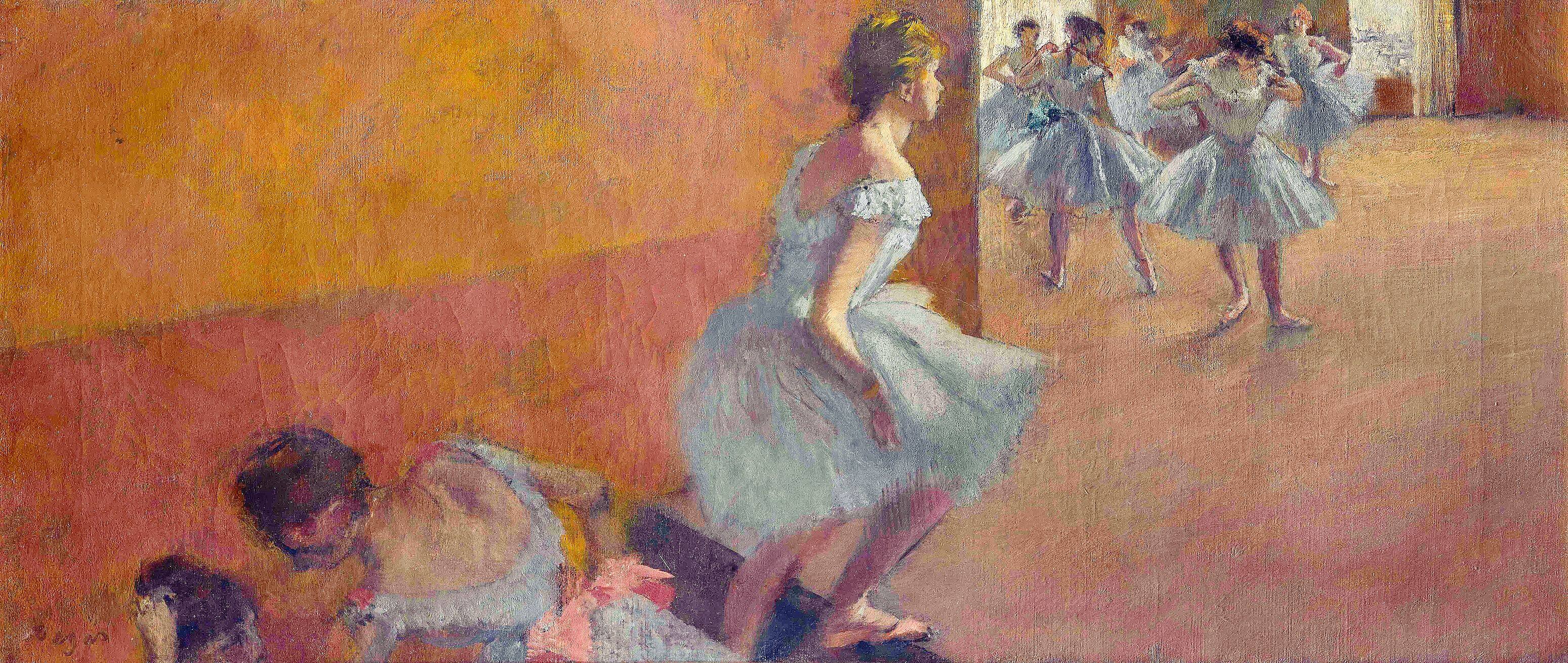 Danseuse Debout, Le Bras Derrière la Tête by Edgar Degas - 10 X 13