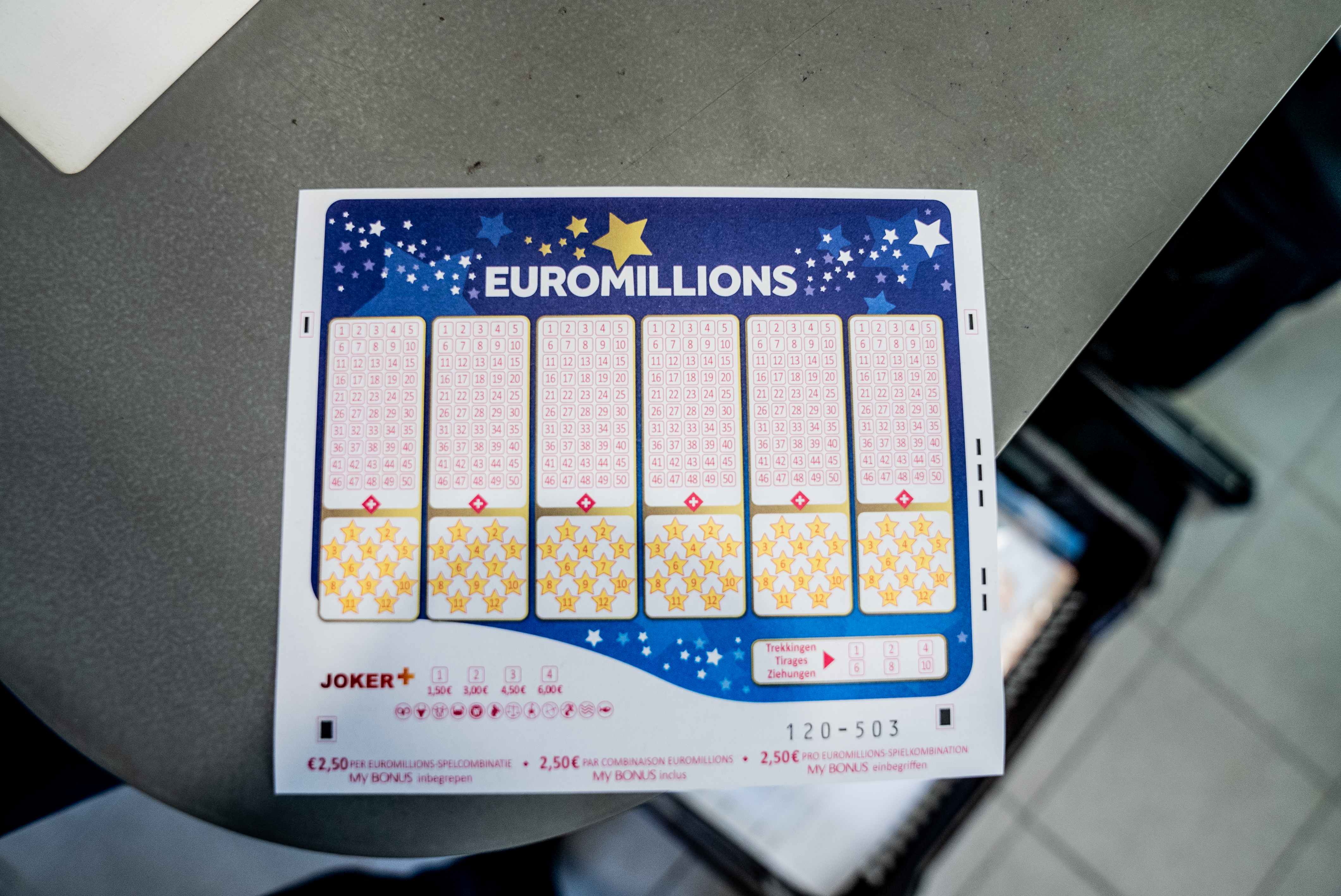 EuroMillions : elle trouve un ticket gagnant dans la rue et empoche 12  millions d'euros