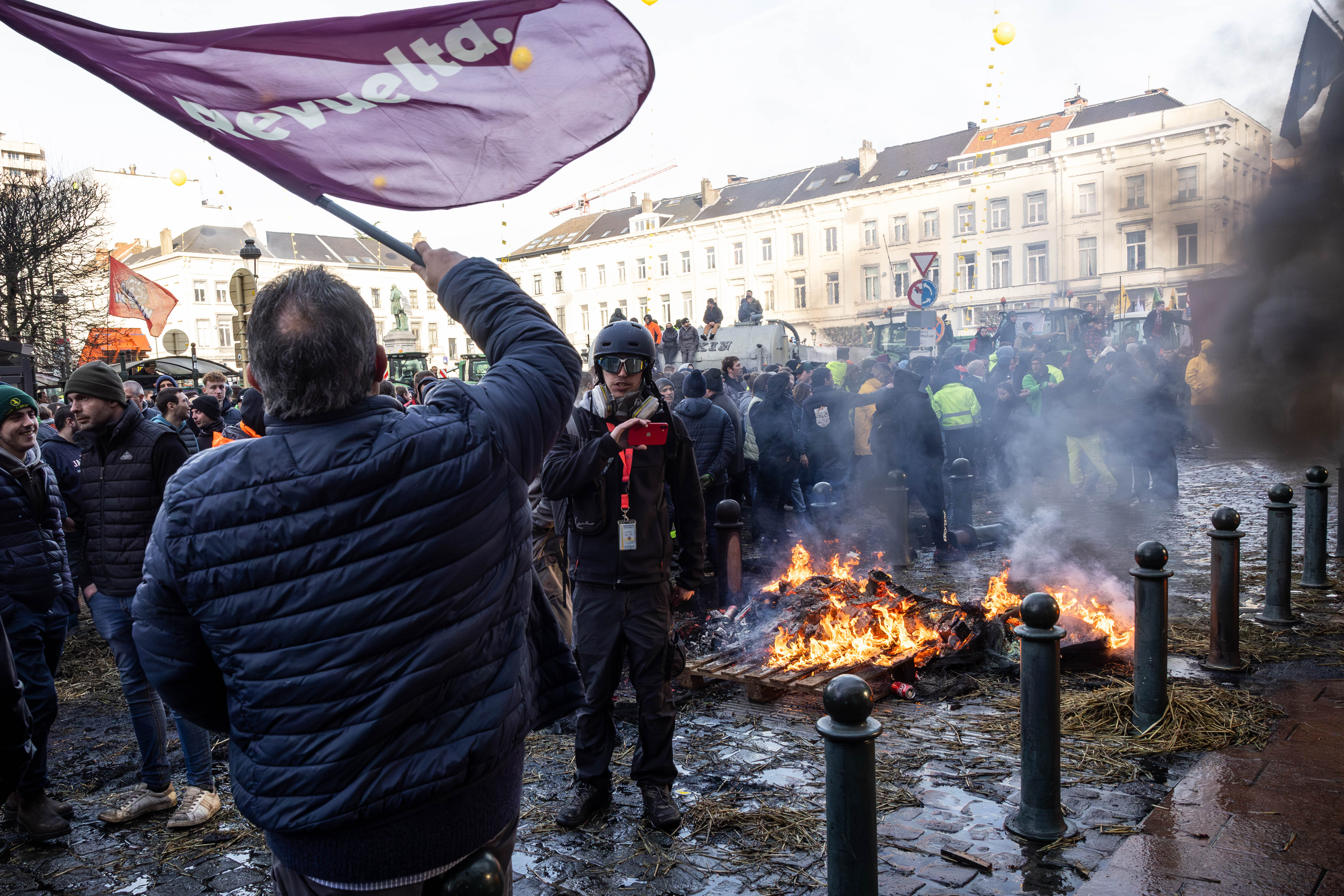 Manifestation des taxis: de nouveaux barrages filtrants attendus en fin de  journée - Le Soir