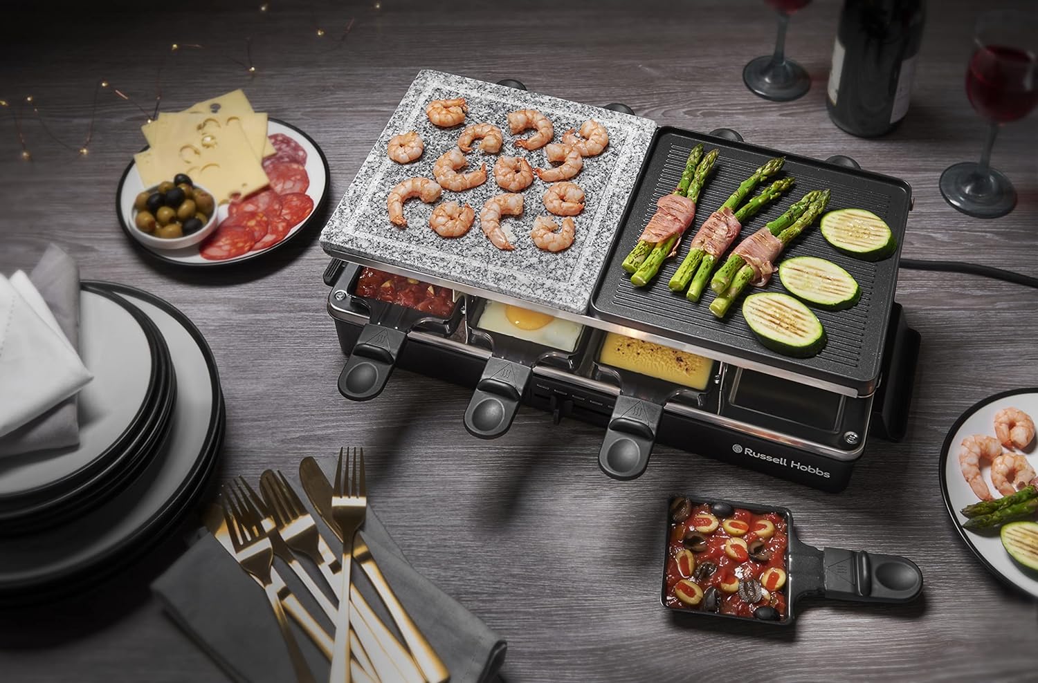 Promotion  sur Russell Hobbs Appareil à Raclette