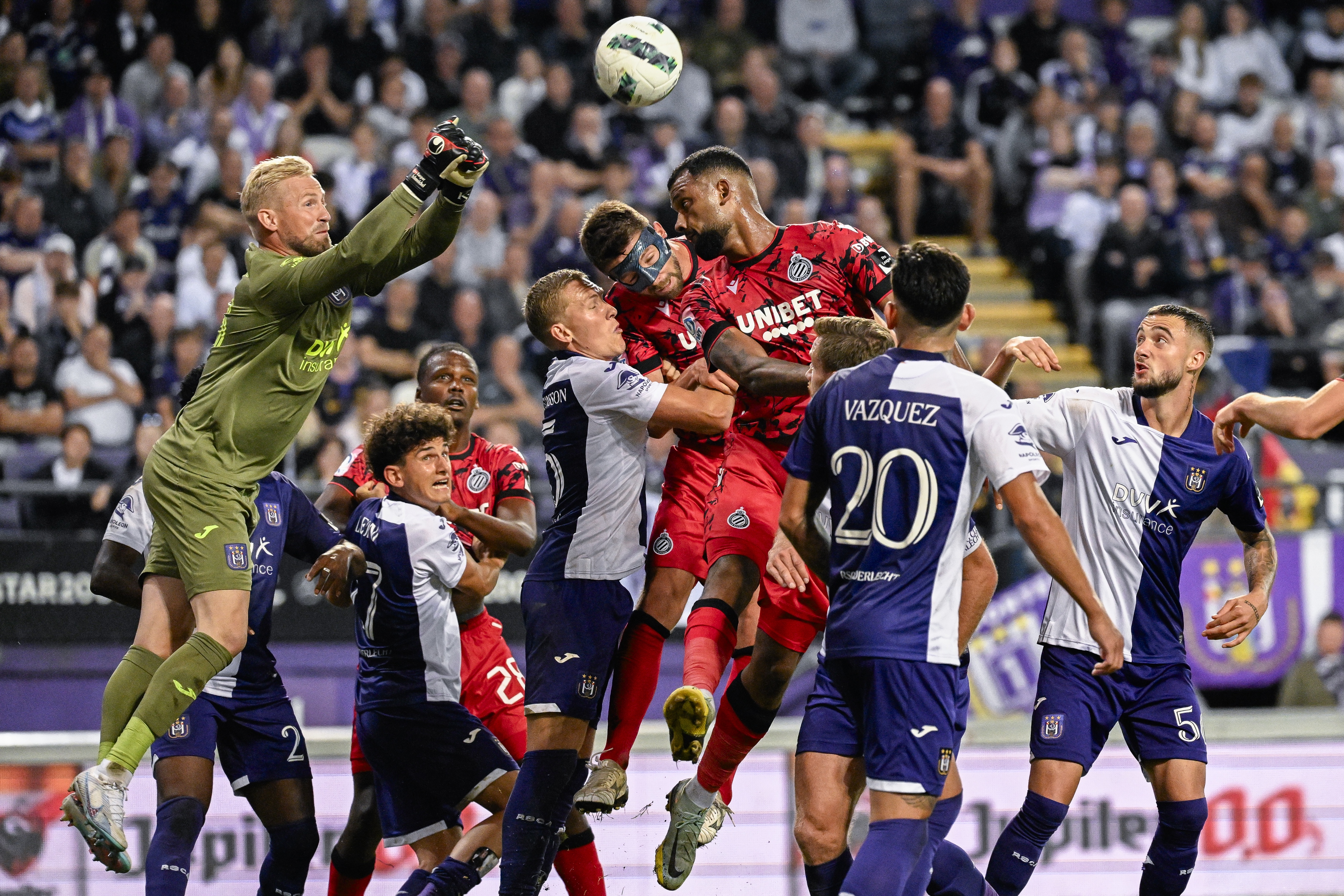 RSC ANDERLECHT - CLUB BRUGGE, 0-1 NIELSEN