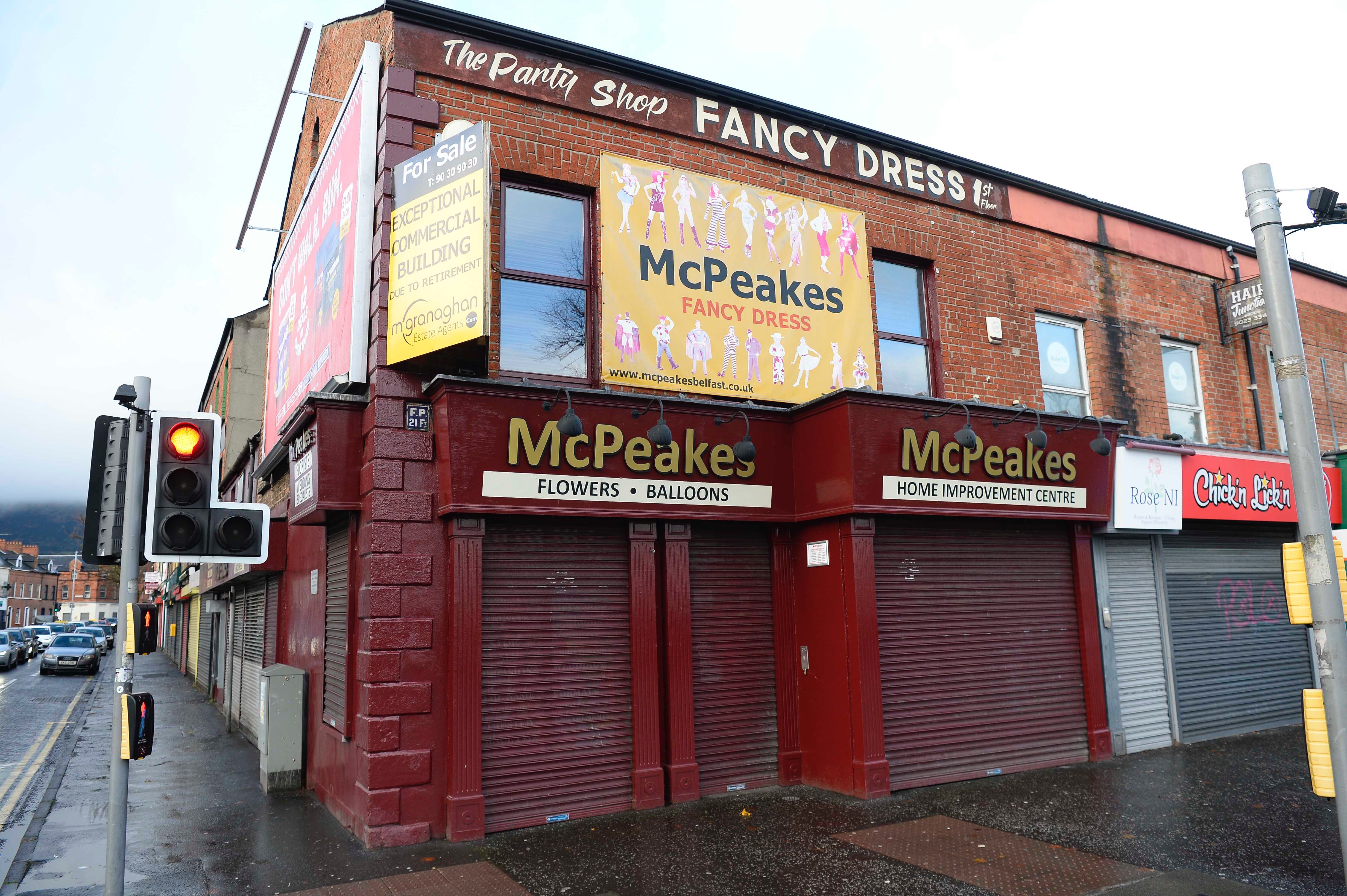 Mcpeakes shop fancy dress