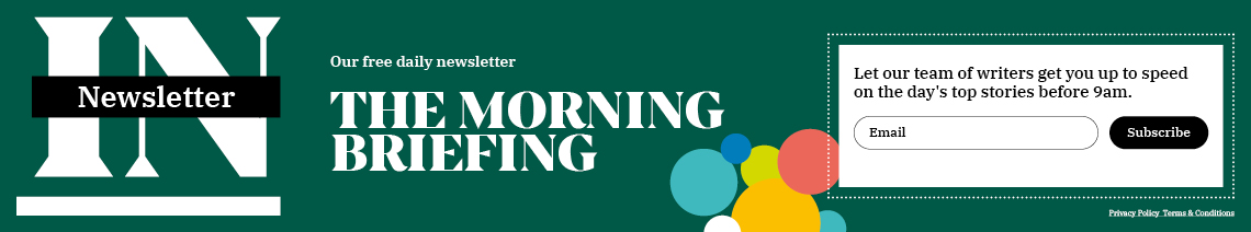 Sign Up to the Morning Briefing newsletter