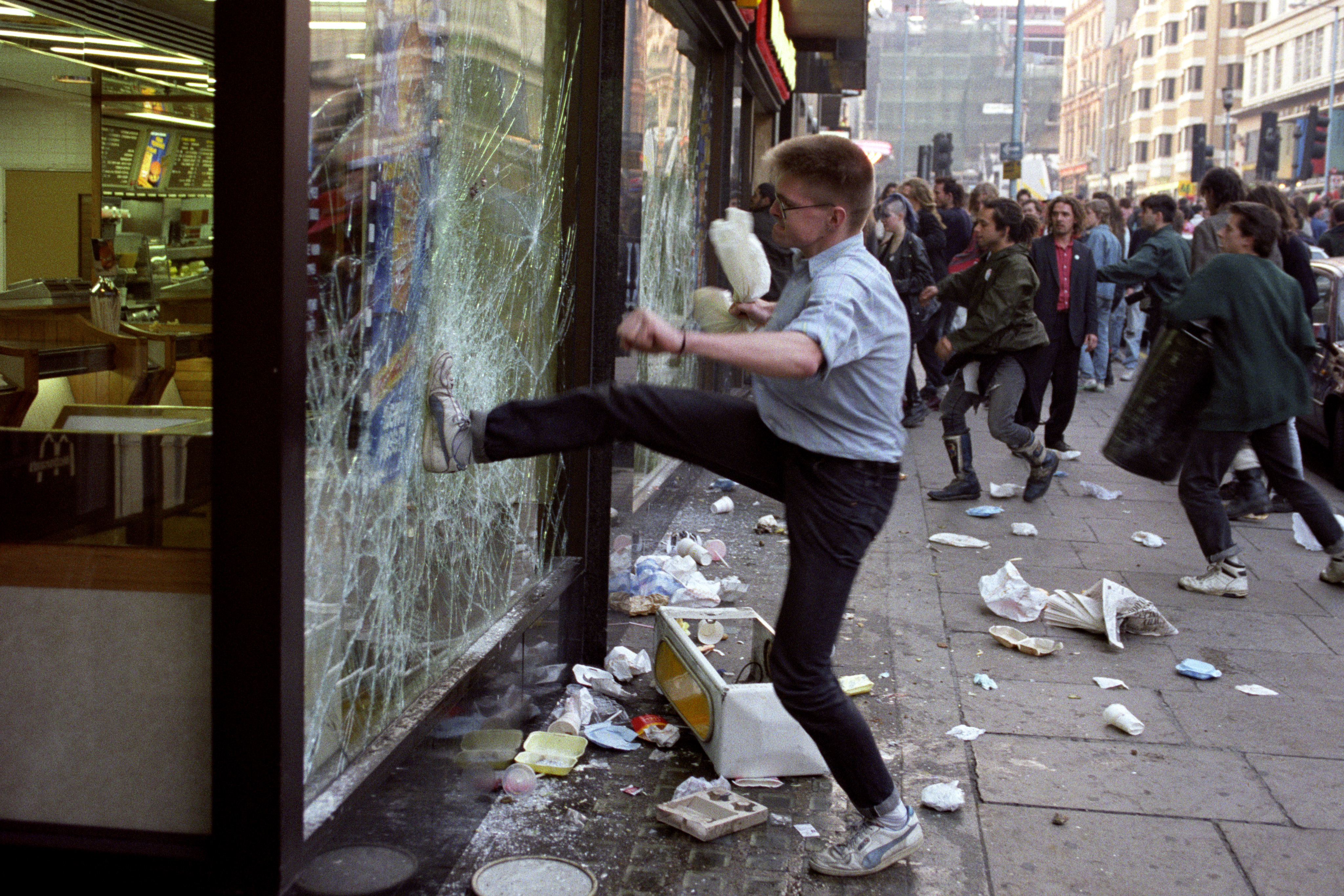 Remembering the 1990 Poll Tax Protests in Belfast