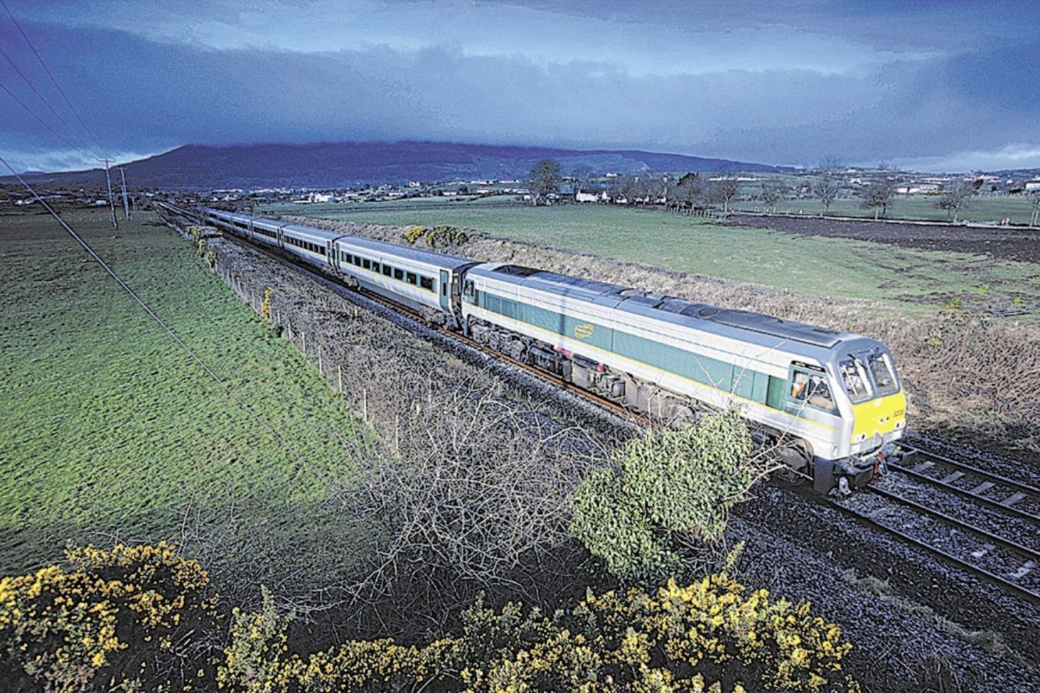 Possible 90 minute train journey between Belfast and Dublin The