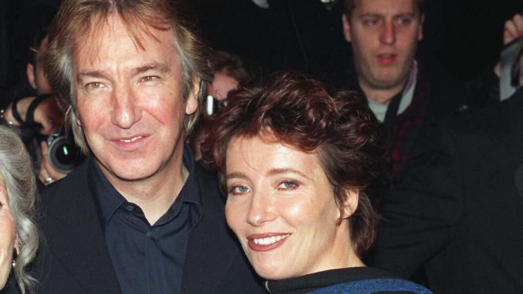 Alan Rickman Wife Rima Horton(02)