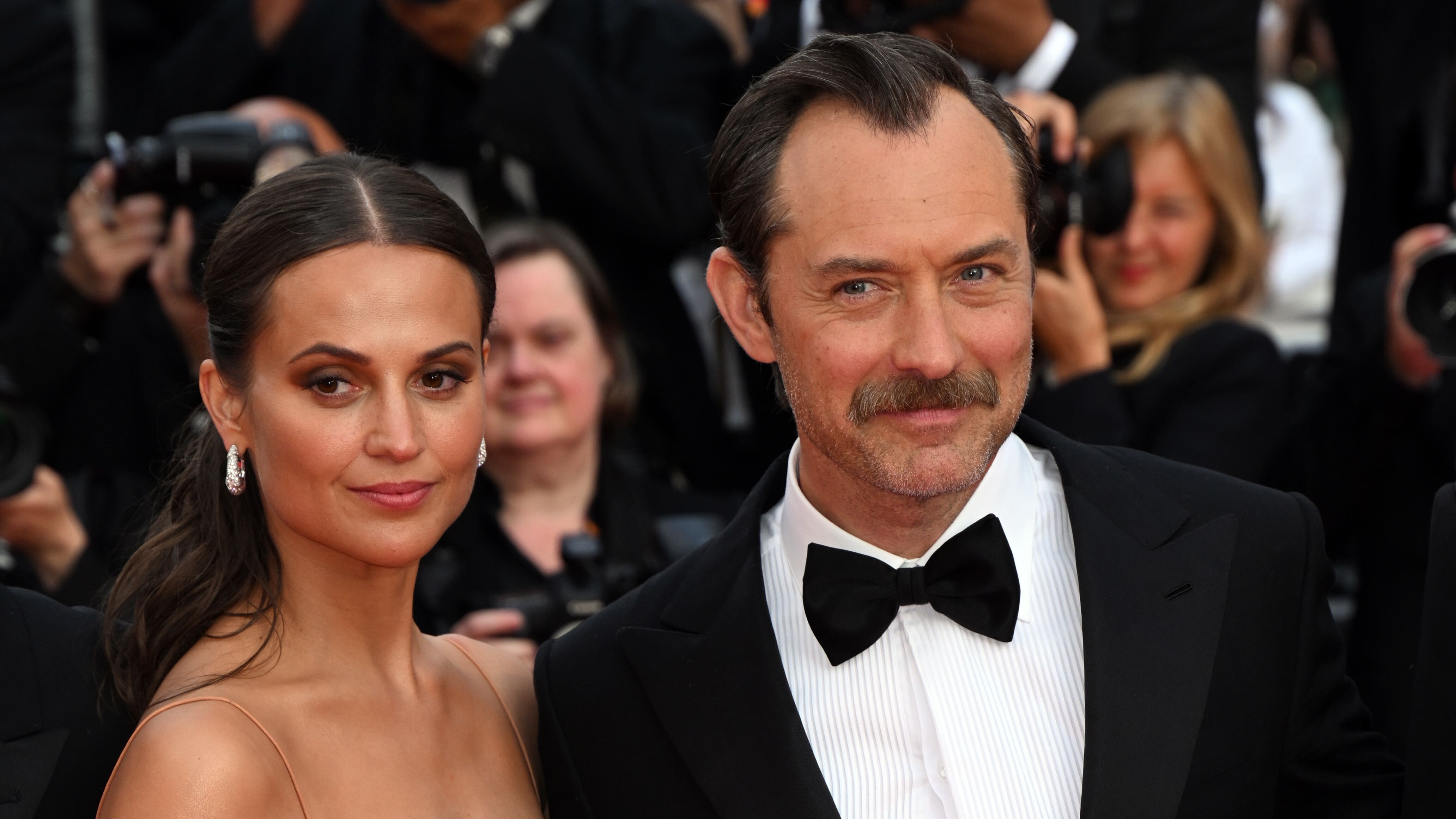 Jude Law and Alicia Vikander lead stars at premiere of Firebrand in Cannes  – The Irish News