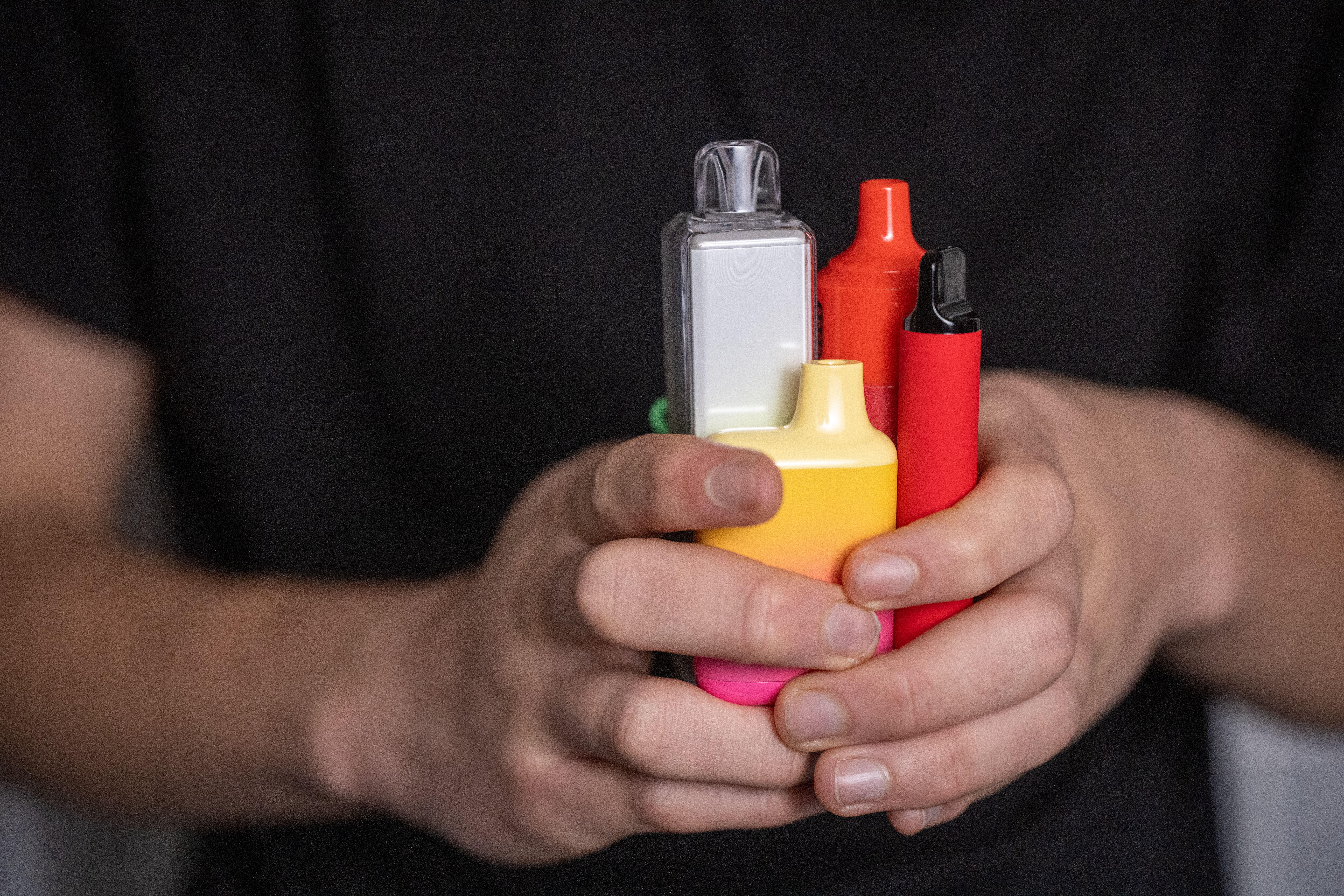 disposable vape ban northern ireland Ireland disposable vape ban proposal sparks fury and fears of black market  boom main image 0